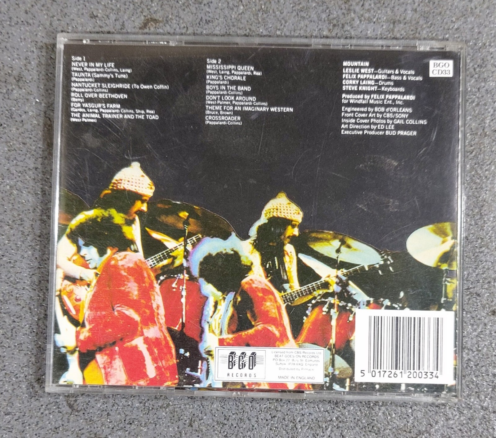 Mountain – The Best of Mountain – CD (CS1)