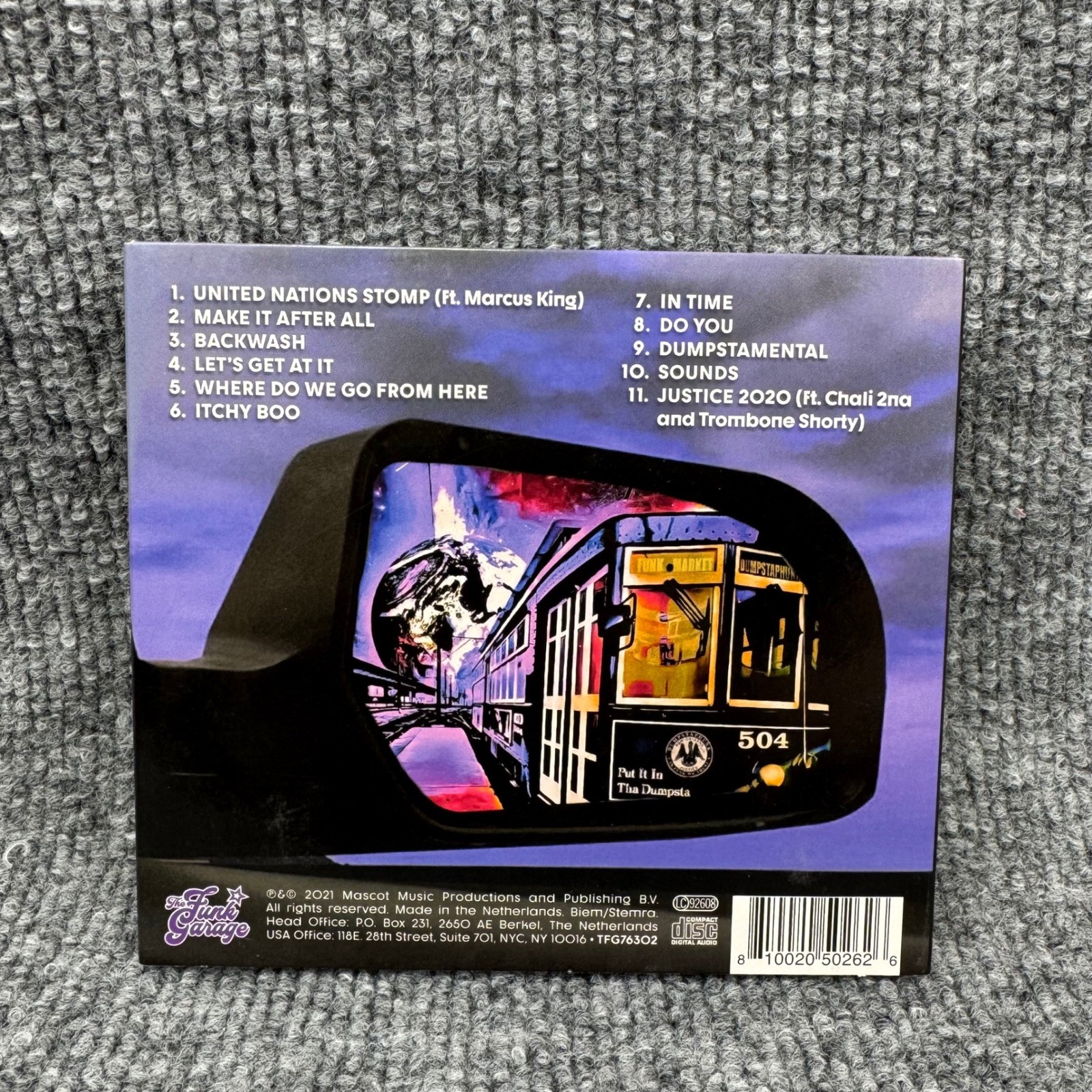 Dumpstaphunk: Where Do We Go From Here (CD 2021) New Orleans Funk Marcus King