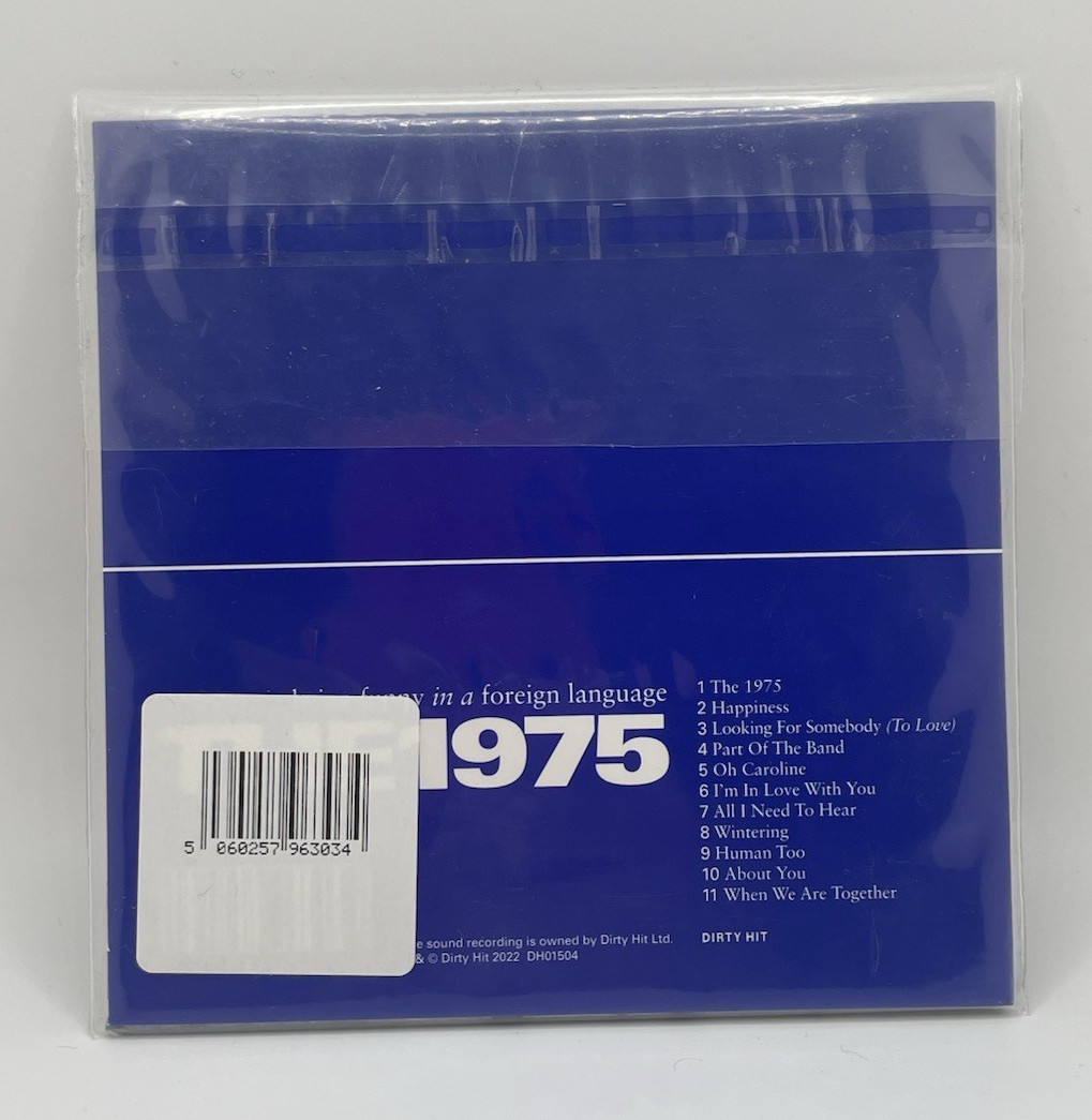 Being Funny in a Foreign Language, The 1975 Sealed CD 2022