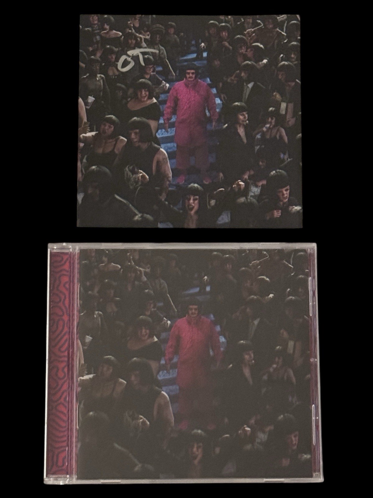 OLIVER TREE ALONE IN A CROWD SIGNED AUTOGRAPHED NEW SEALED CD & SIGNED ART CARD