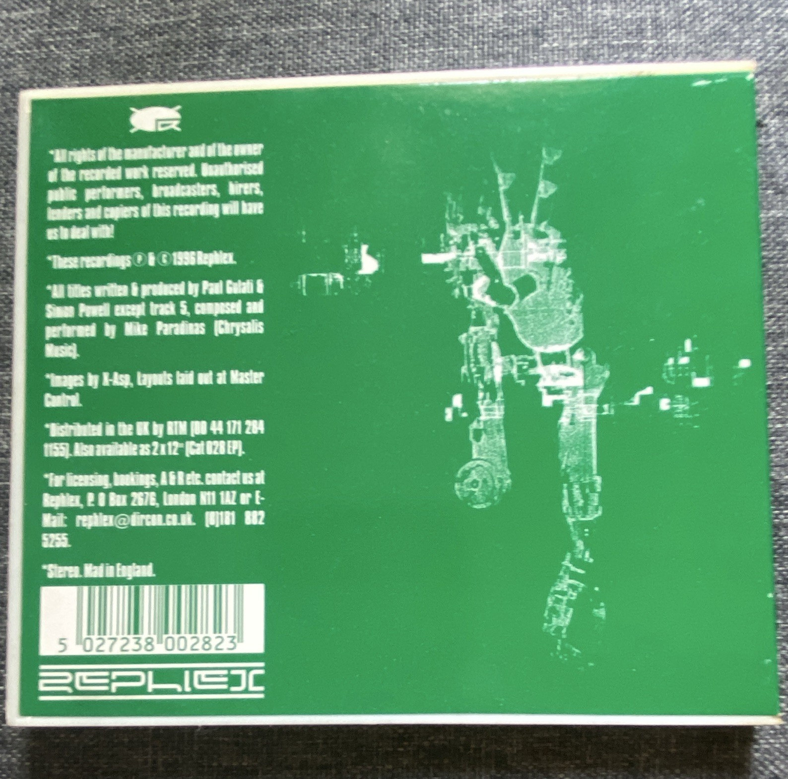 X-ASP – Terra Ferma (CD 1996) Rephlex CAT 028 CD Electronic