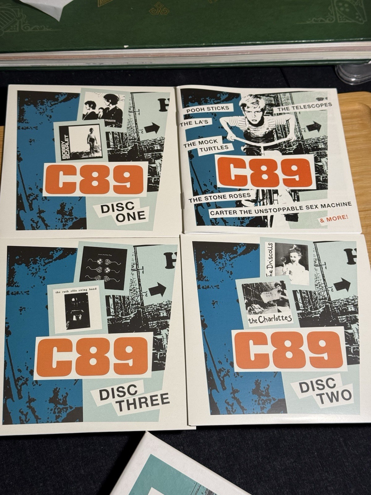 C88 & C89 CD Sets Imports Various Artists UK 6 Total Discs Cherry Red Records
