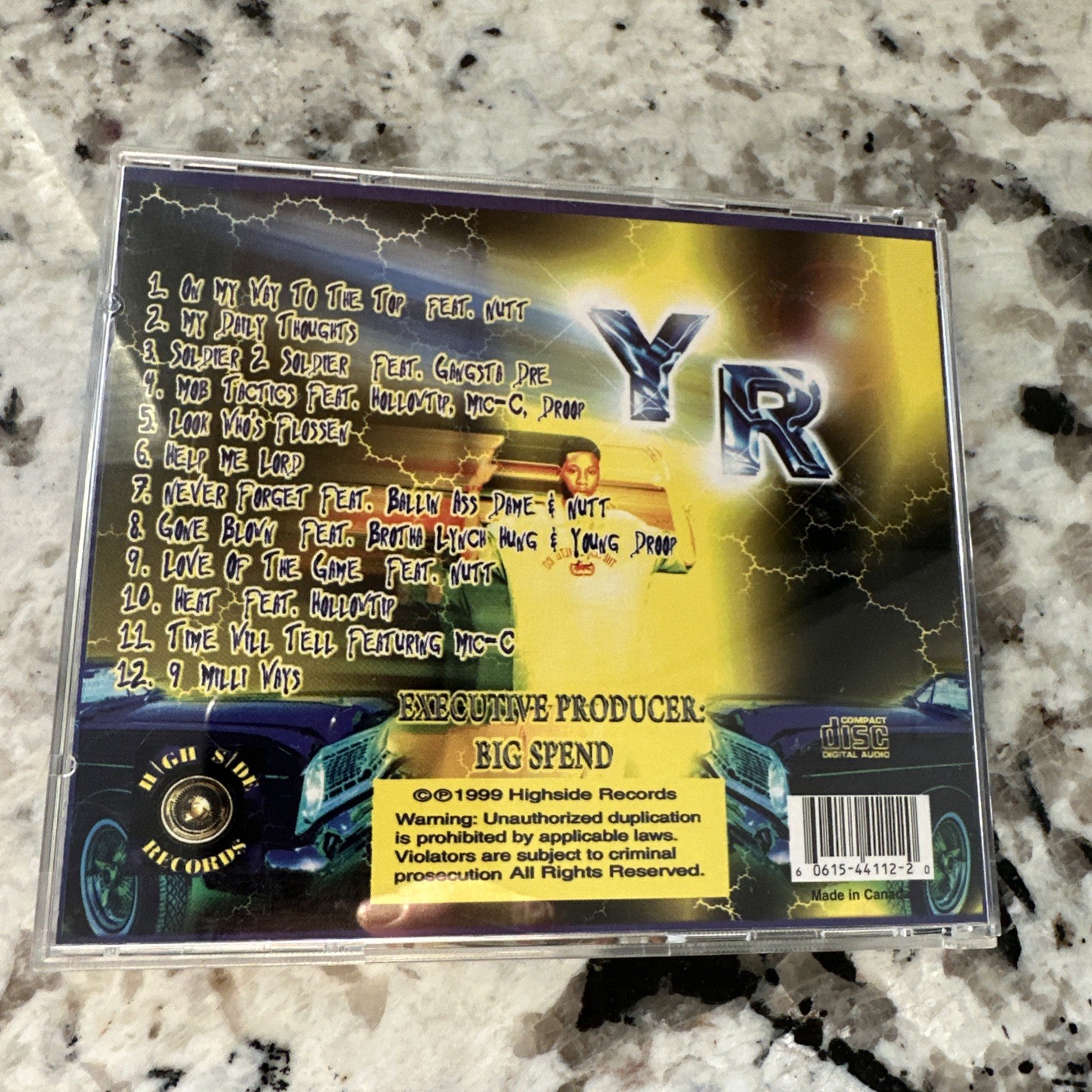 Look Who’s Flossen [PA] by Young Ridah (CD, Sep-1999, Highside Records) Rare OOP