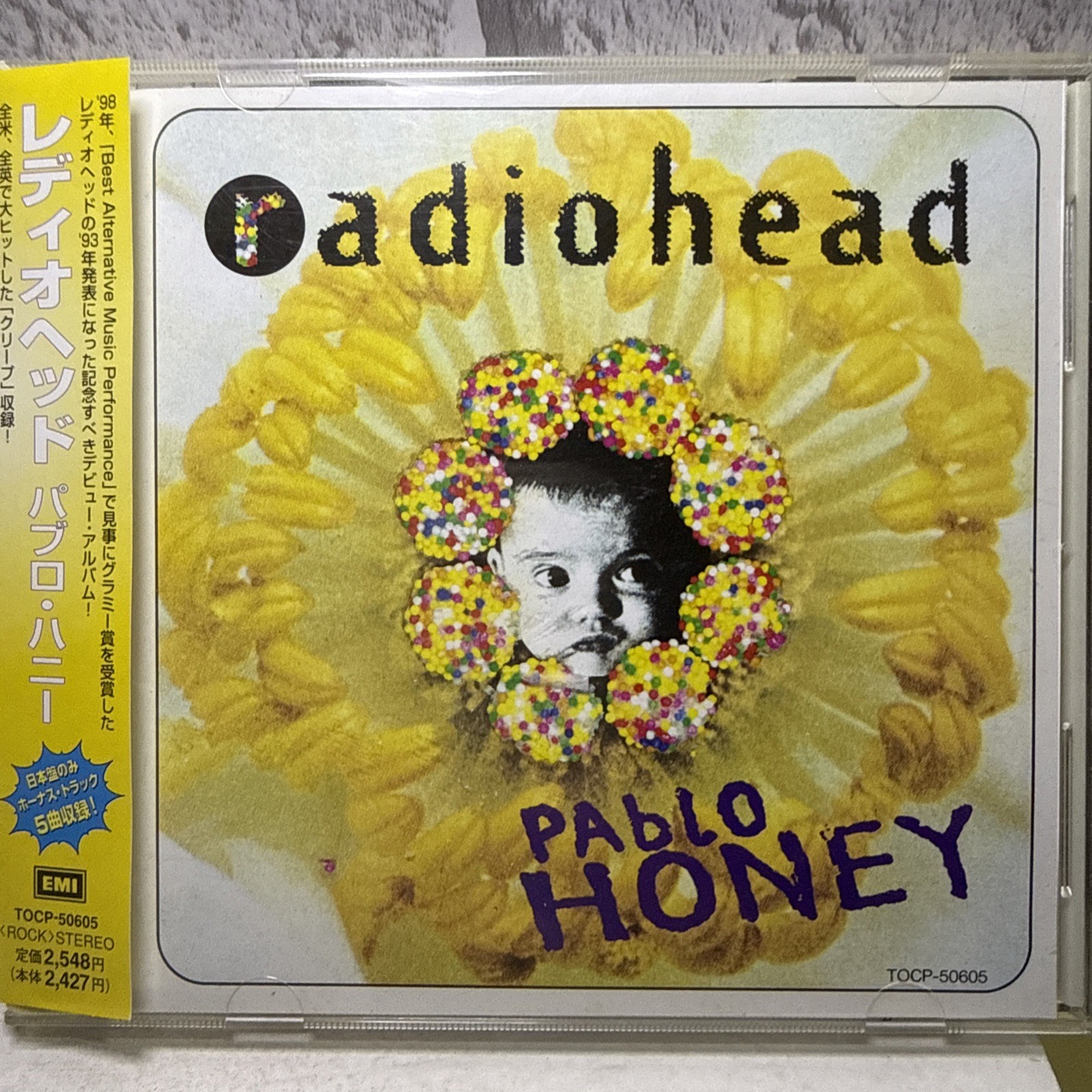 Radiohead – Pablo Honey ( CD Japan ) Bonus Track OBI Free Shipping