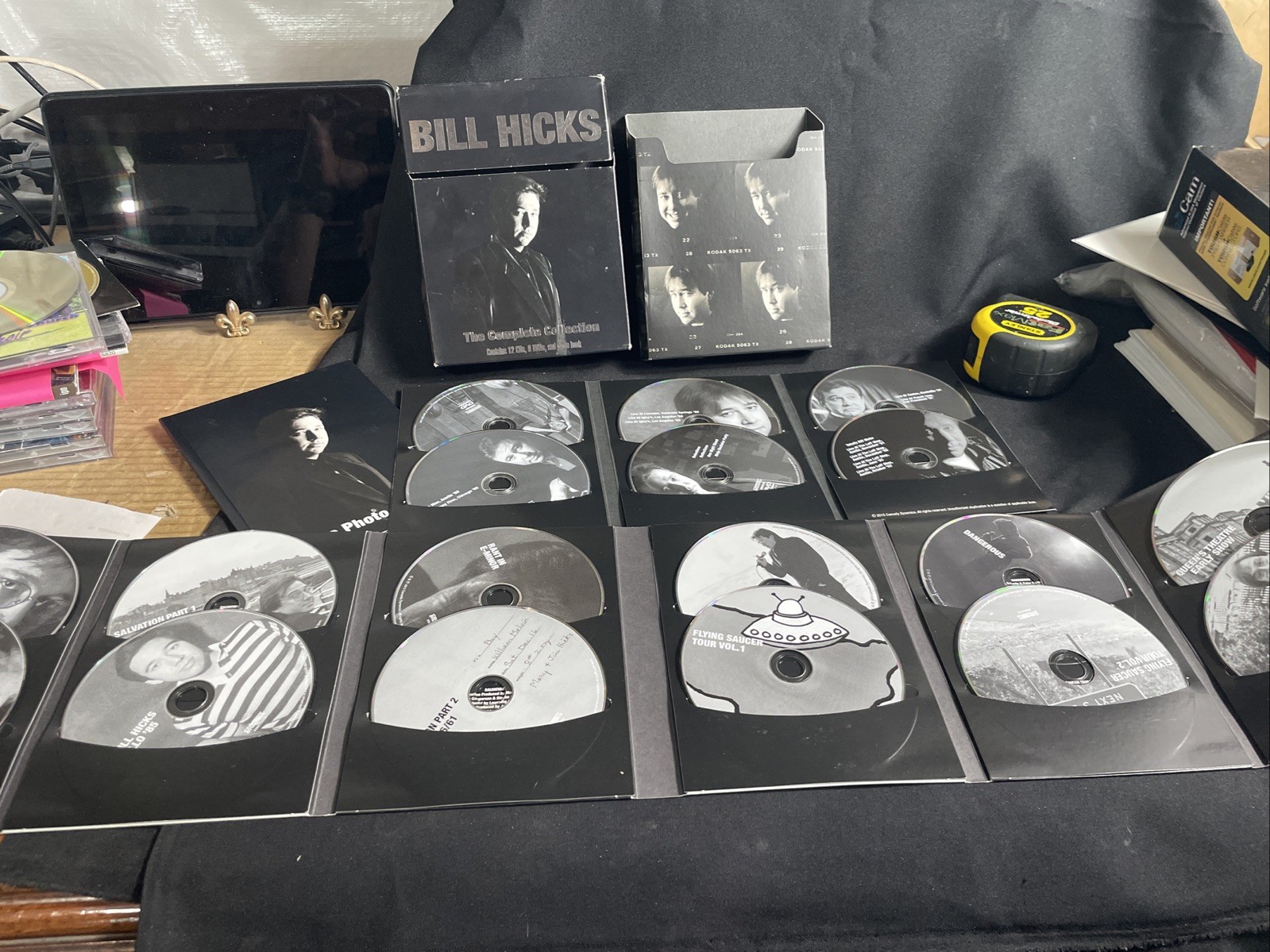Bill Hicks The Complete Collection 12 CDs + 6 DVDs + Photo Book Complete Tested
