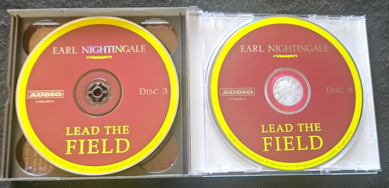 Earl Nightingale’s The Strangest Secret & Lead the Field Audio CDs. Excellent!
