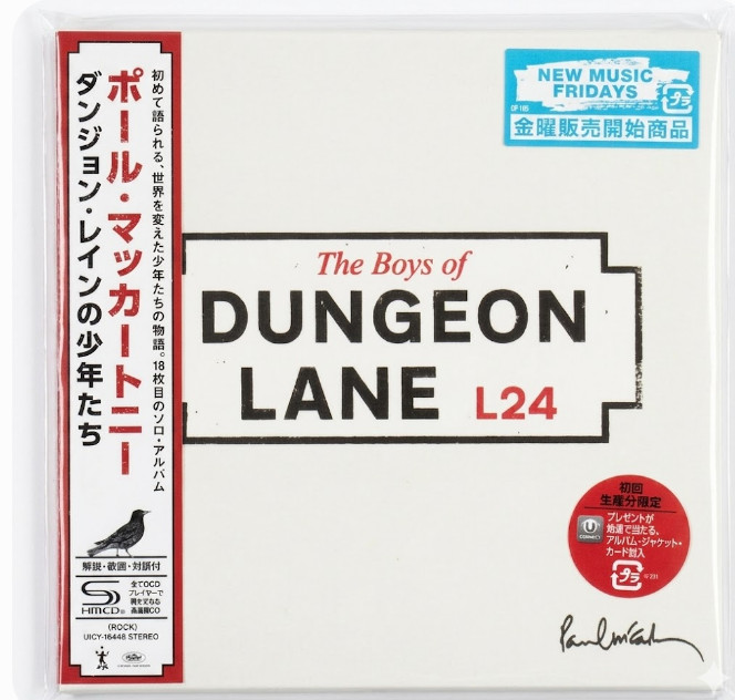 Paul McCartney The Boys of Dungeon Rain SHM-CD Japan Standard Edition OBI