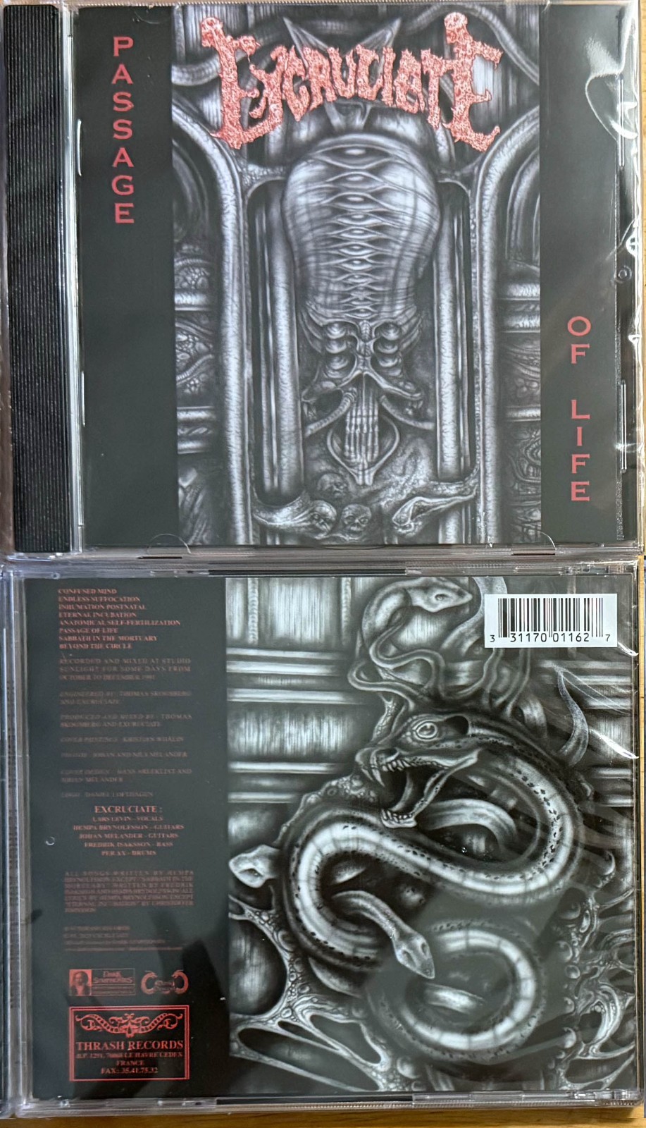 Excruciate – Passage Of Life – Dark Symphonies – DARK116 – 2025 CD NEW / SEALED