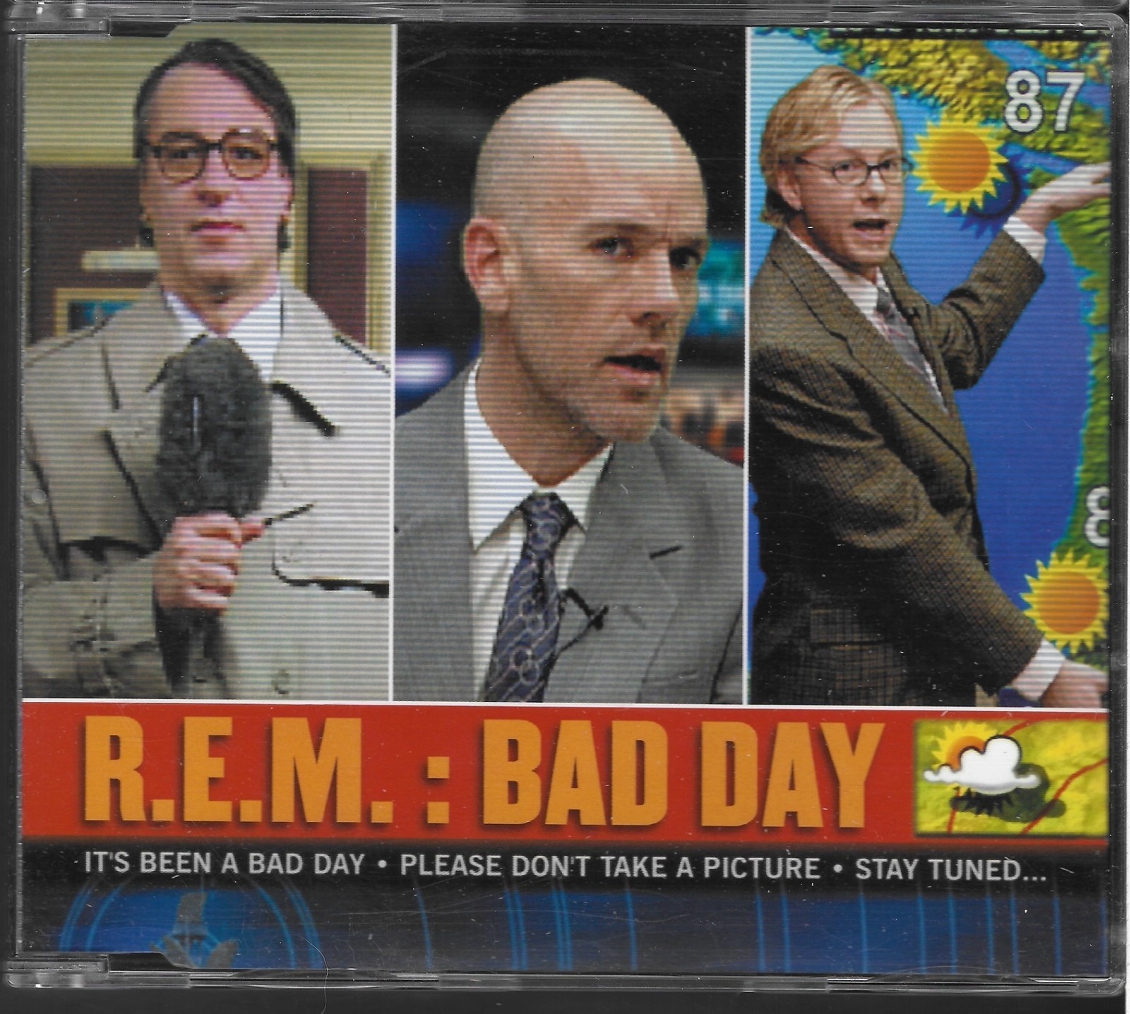 R.E.M. Bad Day 2003 3-Track CD Single Warner Bros UK Import 9362426702