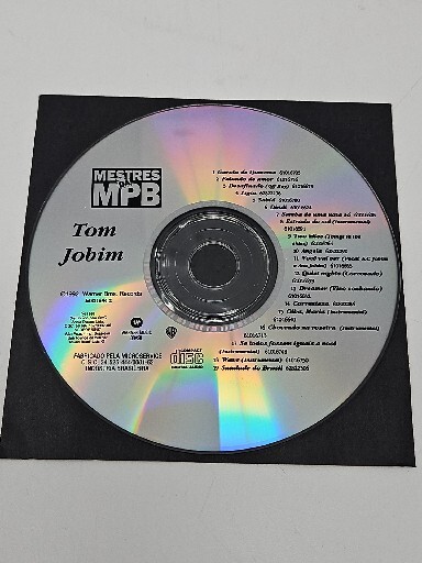 Tom Jobin – Mestres Da MPB (CD, 1993, Warner Music Brasil) – DISC ONLY