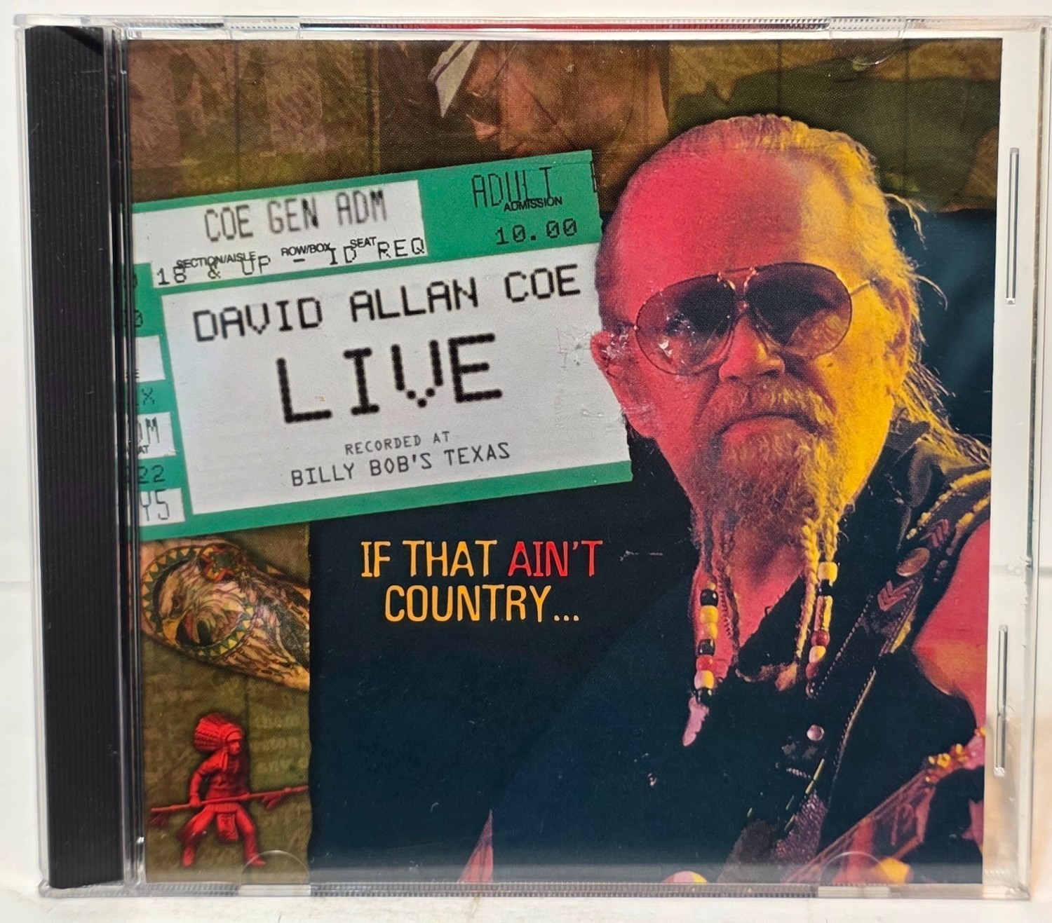 David Allan Coe : Live If That Ain’t Country CD NICE !