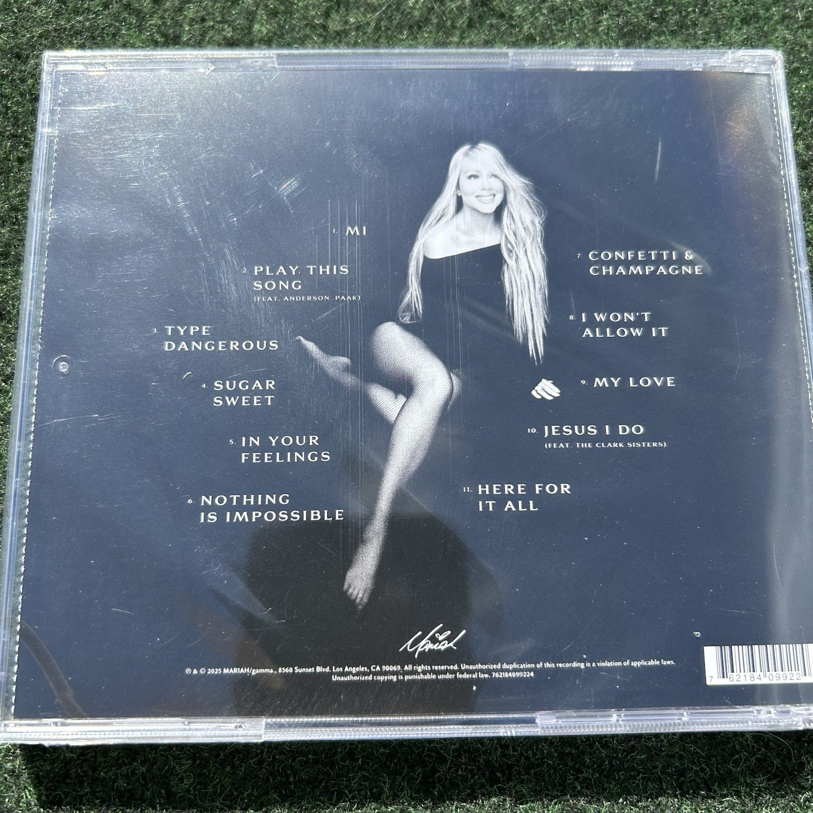 Mariah Carey – Here For It All (CD, 2025) Brand New & Factory Sealed