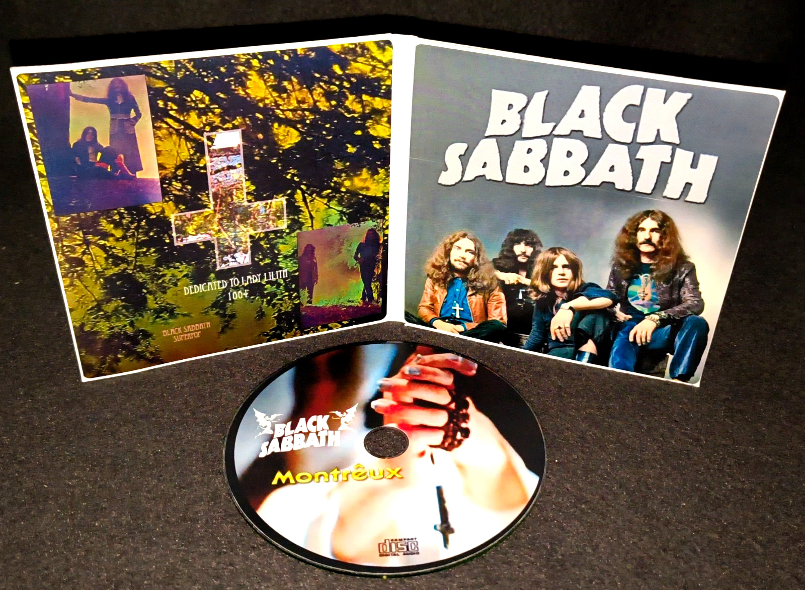 Black Sabbath Montreux 1970 Gate Fold CD Package NEW