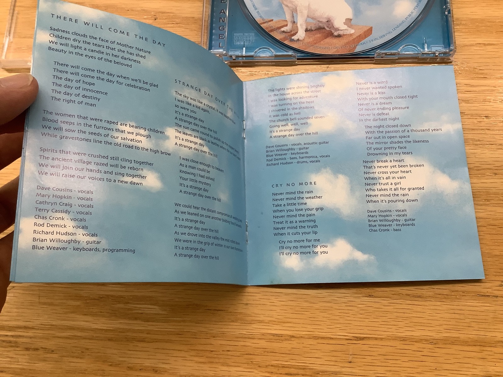 BLUE ANGEL by The Strawbs CD Witchwood Records DISC MINT Tested Guaranteed