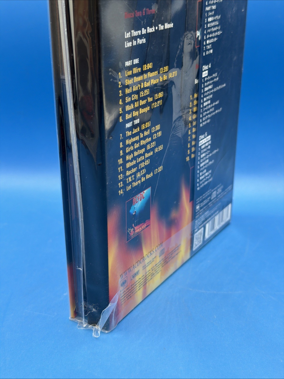 AC/DC Bonfire Japan 5CD Digibook SICP-2564-8 Sealed w/OBI Sony Music SEALED