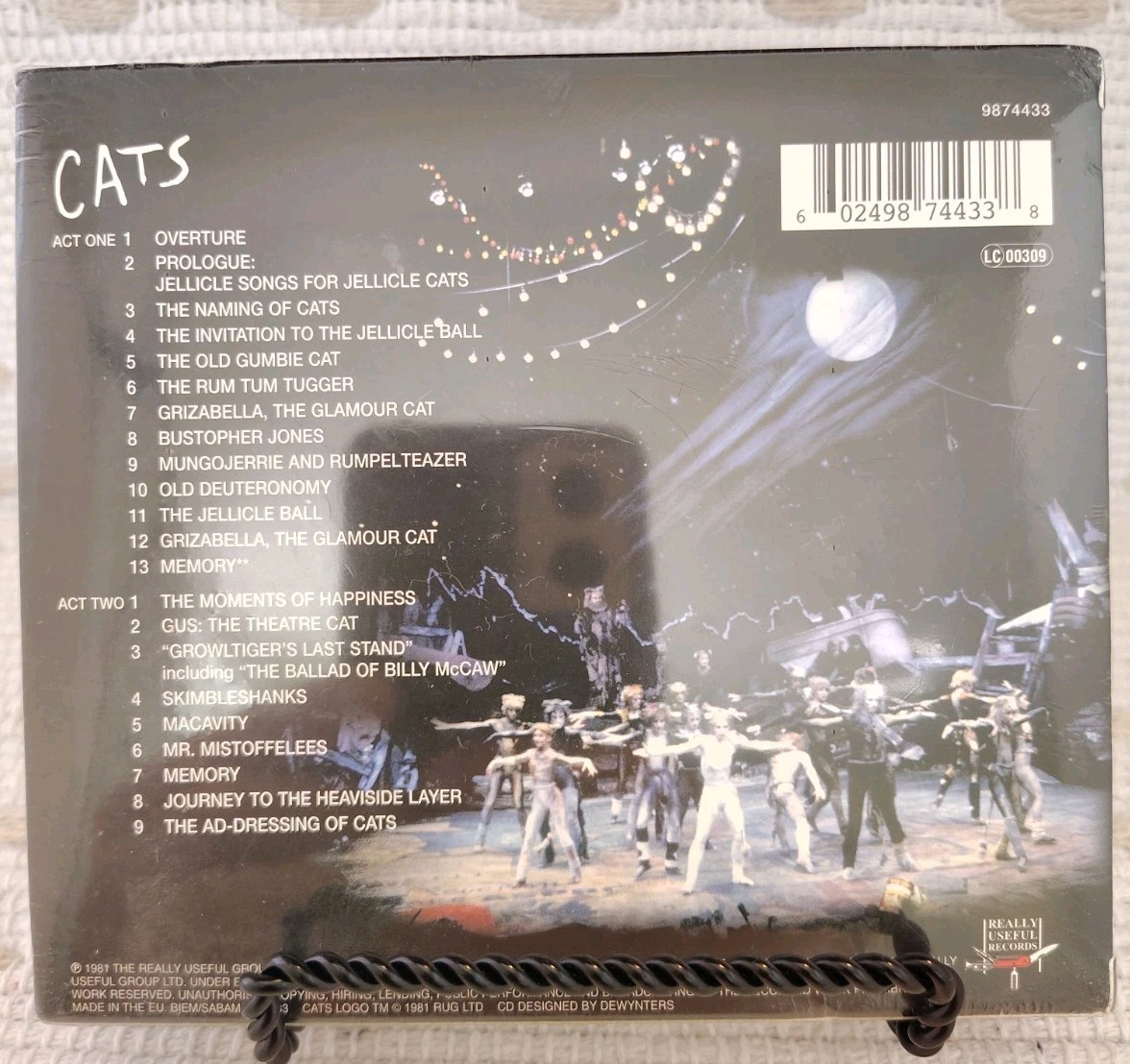 CATS Original Cast Recording 2 CD Deluxe Ed. Remastered Reissue (2005) IMPORT