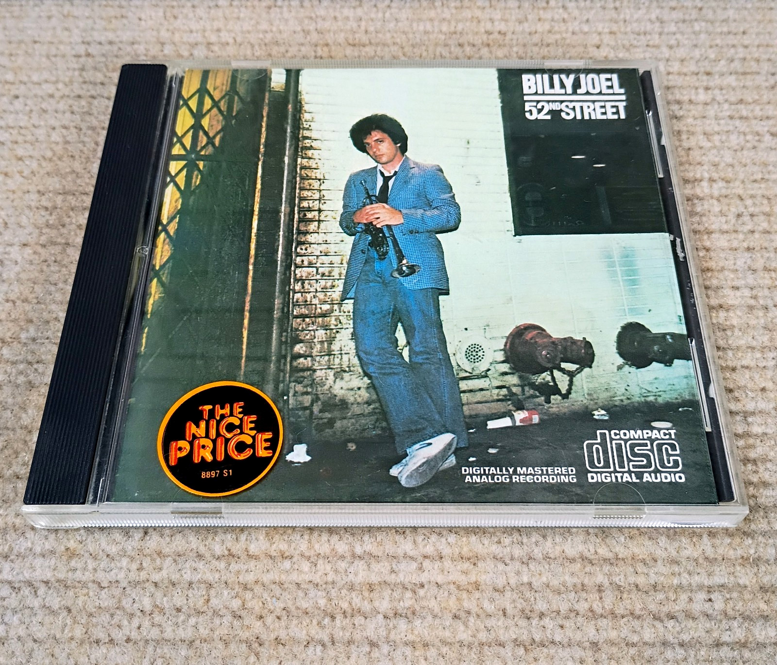 CD Billy Joel 52nd Street CBS Sony Tokyo Phil Ramone 1978