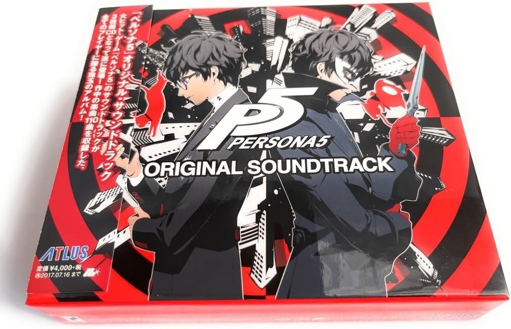 Persona 5 Original Soundtrack OST 3CD Music CD Japan NEW