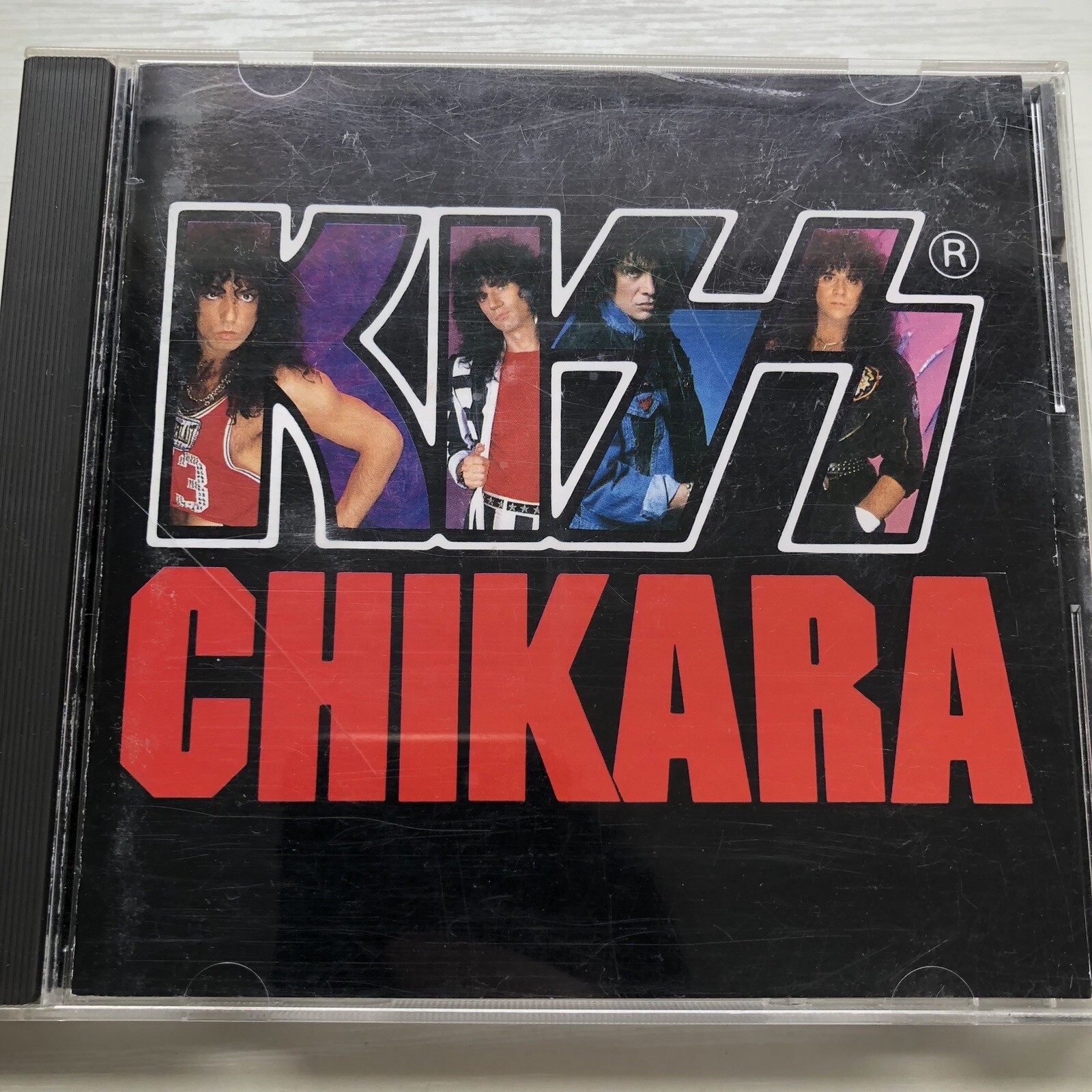 KISS CDs Chikara Japan Limited Edition Used 1988 Polystar CD