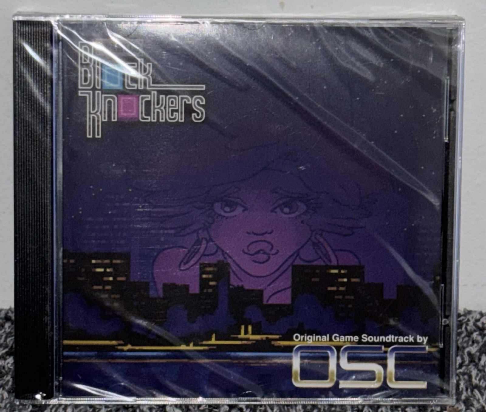 Crawlco Block Knockers: OSC- Original Game Soundtrack CD Exclusive Nintendo RARE