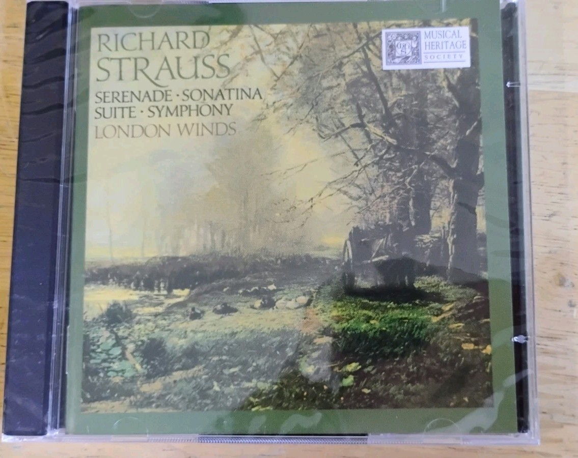 London Winds Music CDs – Strauss: Complete Music For Winds [NEW] Modern Romantic
