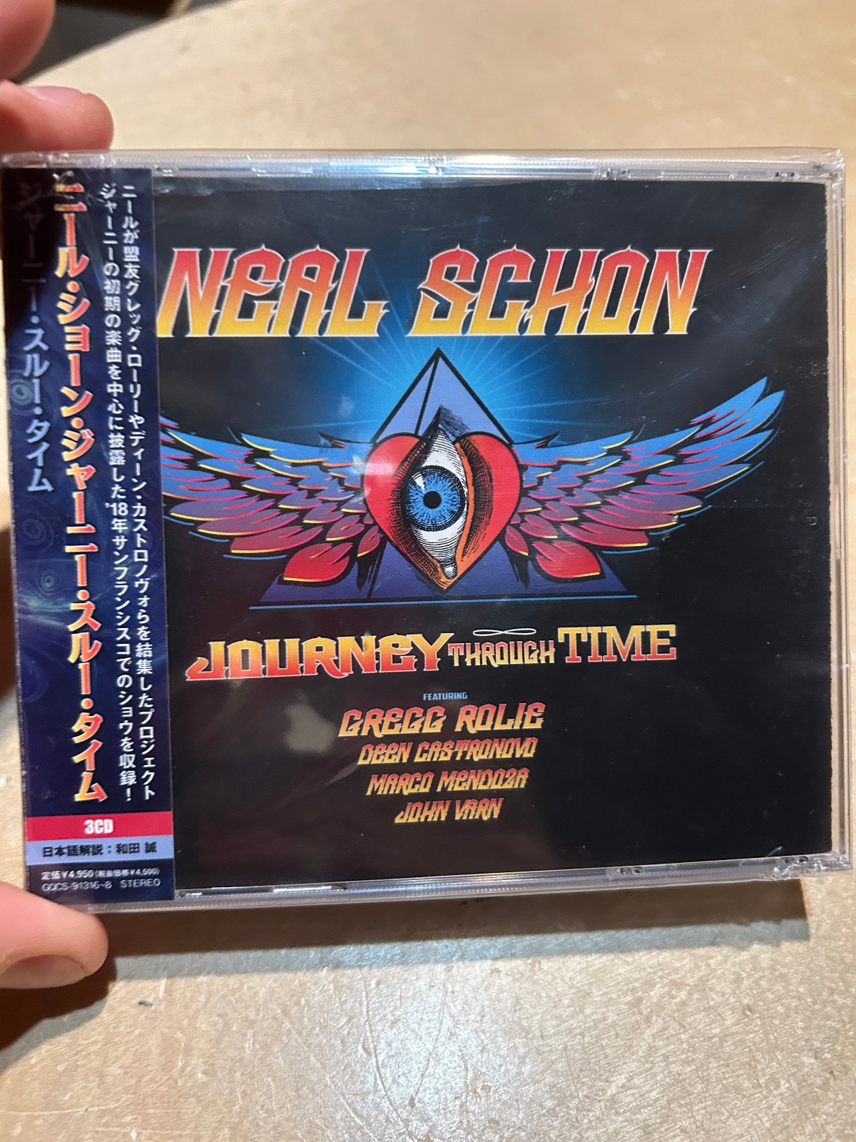 NEAL SCHON JOURNEY THROUGH TIME 2023 JAPAN RELEASE 3 CD SET