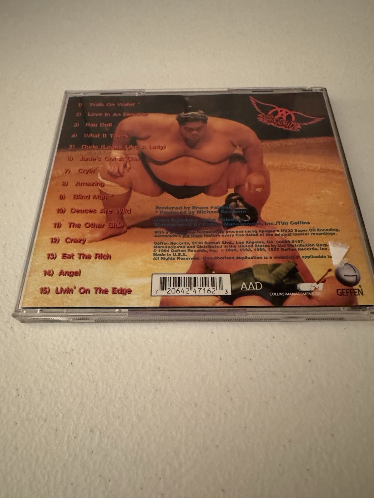 Aerosmith Big Ones CD 1994 Compilation