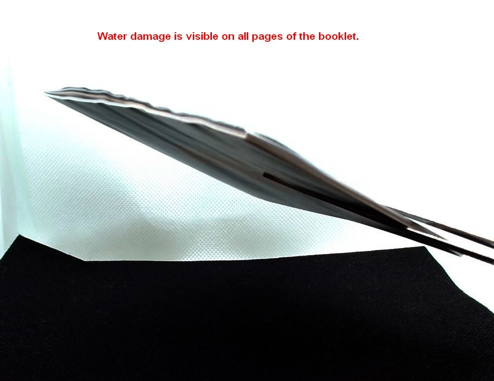 Kenshi Yonezu CD DVDOBI*booklet, OBI strip, and back inlay are all water-damage.