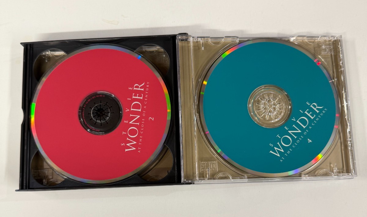 STEVIE WONDER At the Close of a Century | 1999 Motown 4-Disc CD Box Set Rare