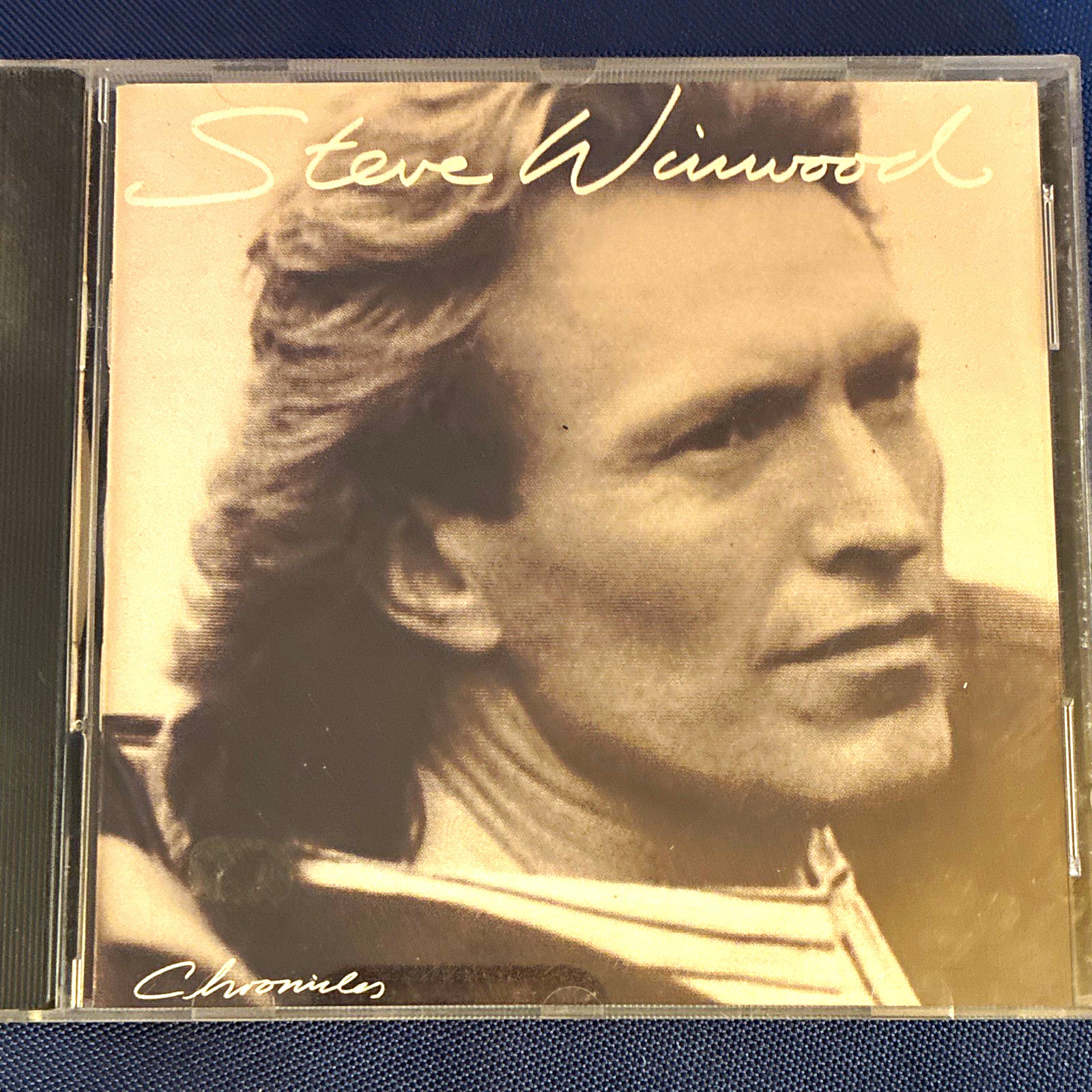 Steve Winwood Chronicles CD Album 1987 Rock Island Records Jewel Case