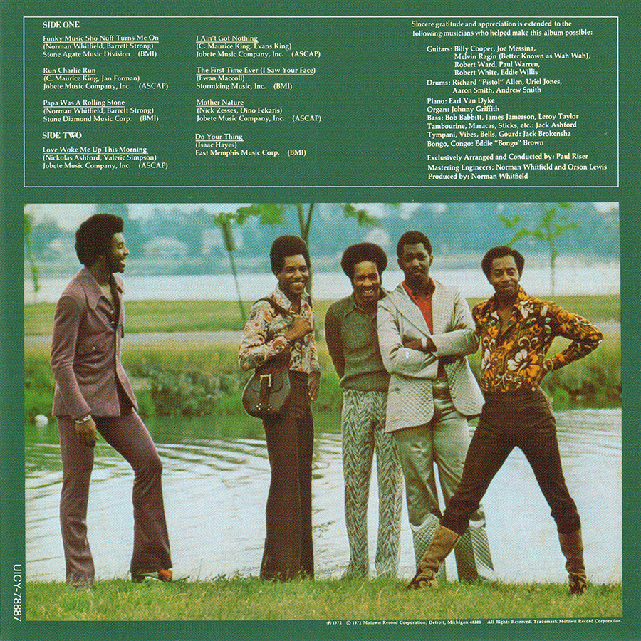 Temptations ~ All Directions (1972) OBI CD 2019 Motown / Universal Japan ••NEW••
