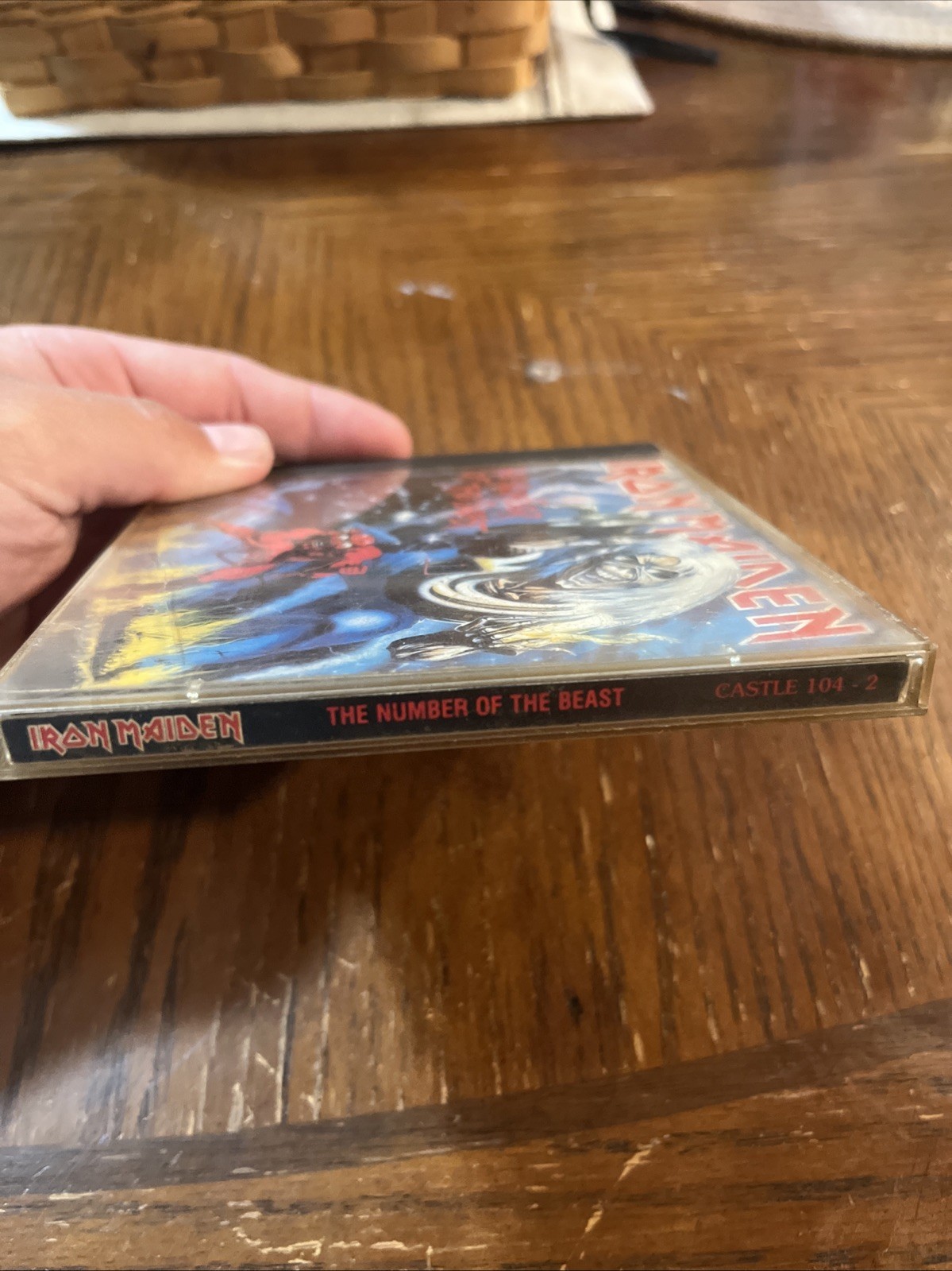 Iron Maiden The Number Of The Beast 2 CD LIMITED EDITION 1995 CASTLE 104-2 RARE!