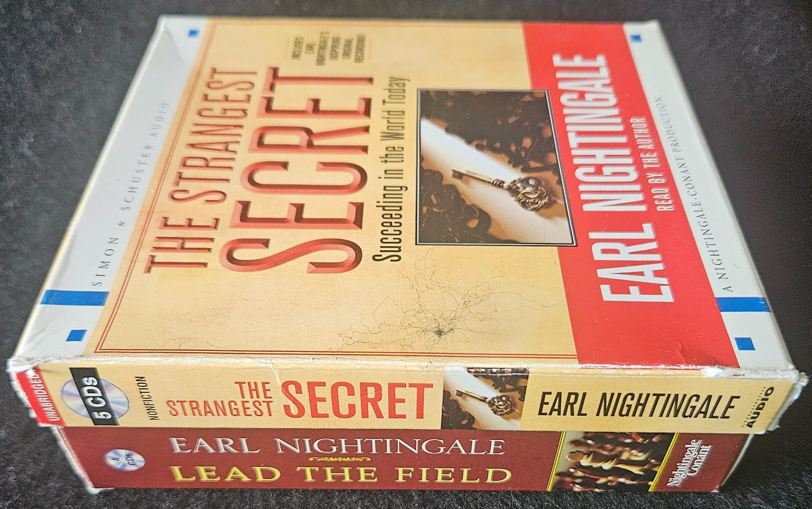 Earl Nightingale’s The Strangest Secret & Lead the Field Audio CDs. Excellent!