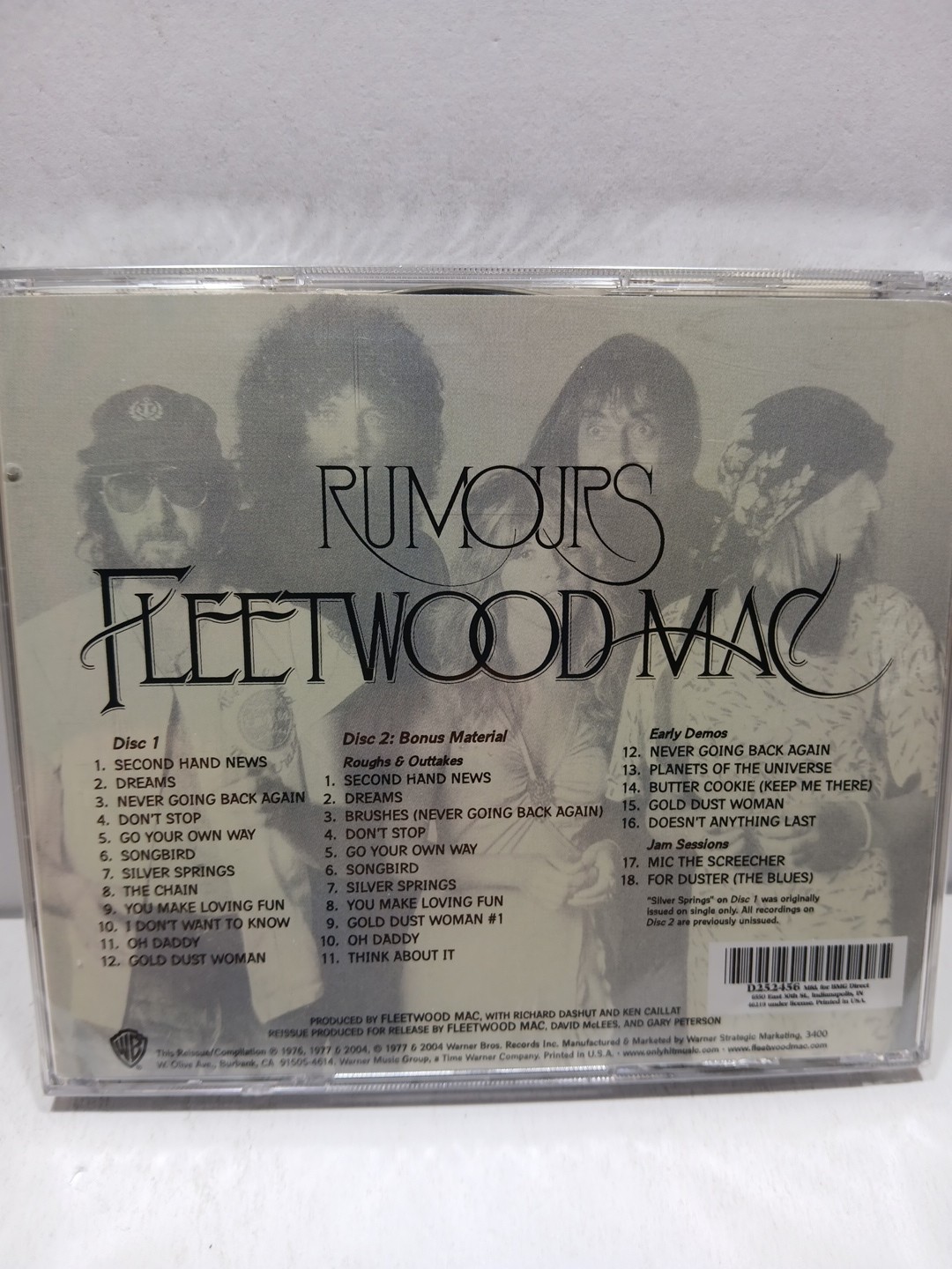 Rumours By Fleetwood Mac (2 CD’s-2004)Roughs & Outtakes-Early Demos-Jam Sessions