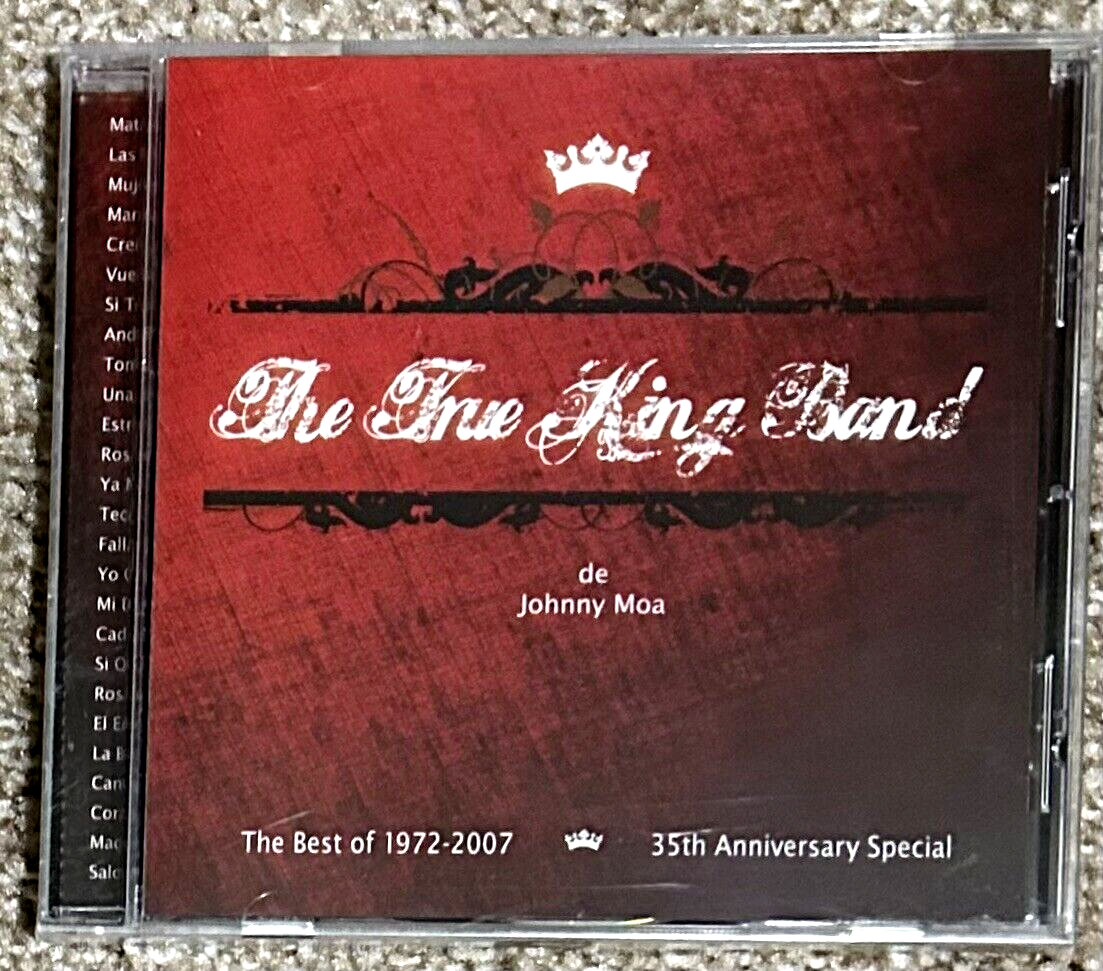 CD-THE TRUE KING BAND-THE BEST OF 1972-2007 35th ANNIVERSARY-TEJANO–NEW–SEALED