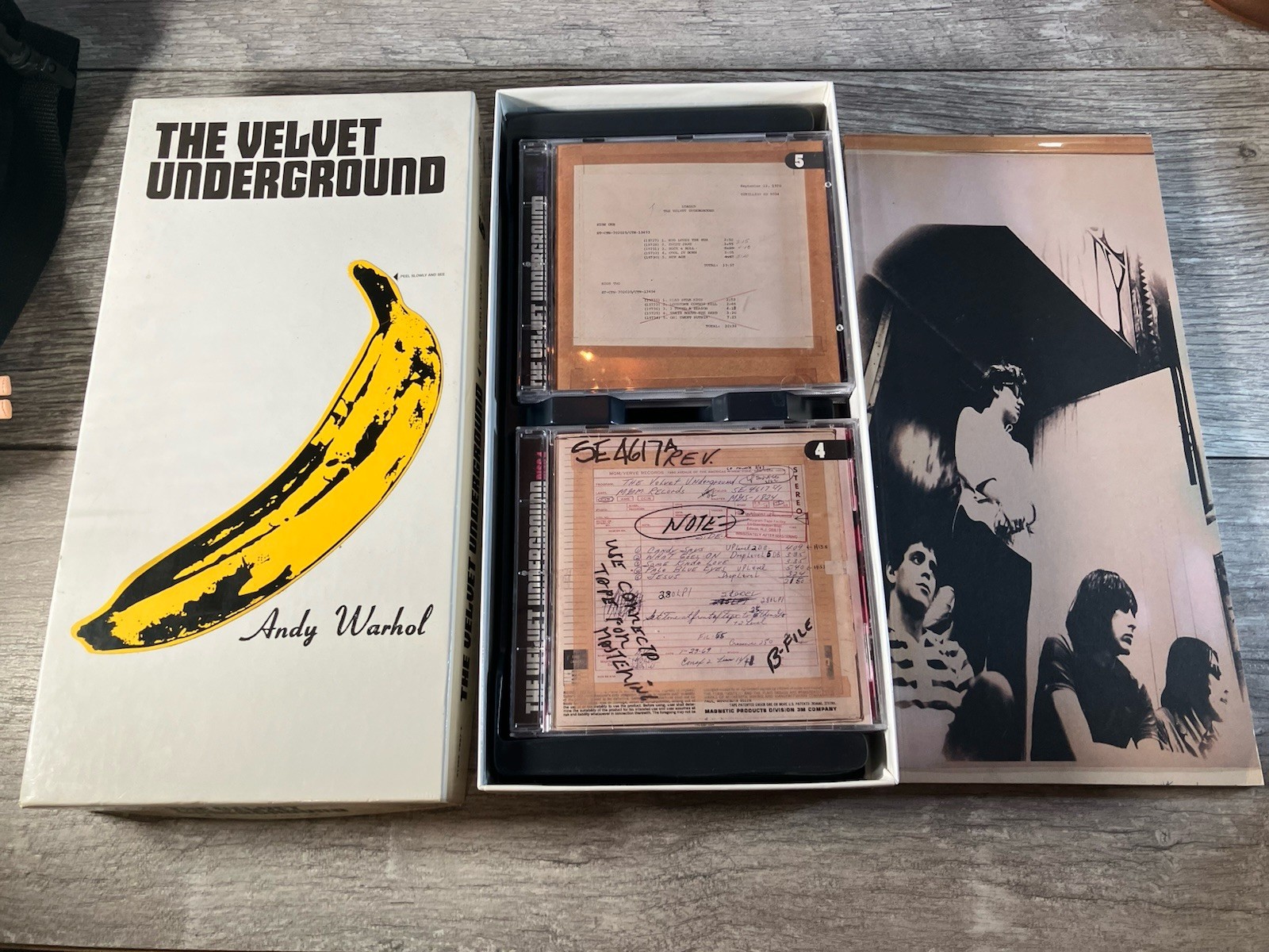 Peel Back Slowly & See The Velvet Underground CD Long Box Set 1995 Rare
