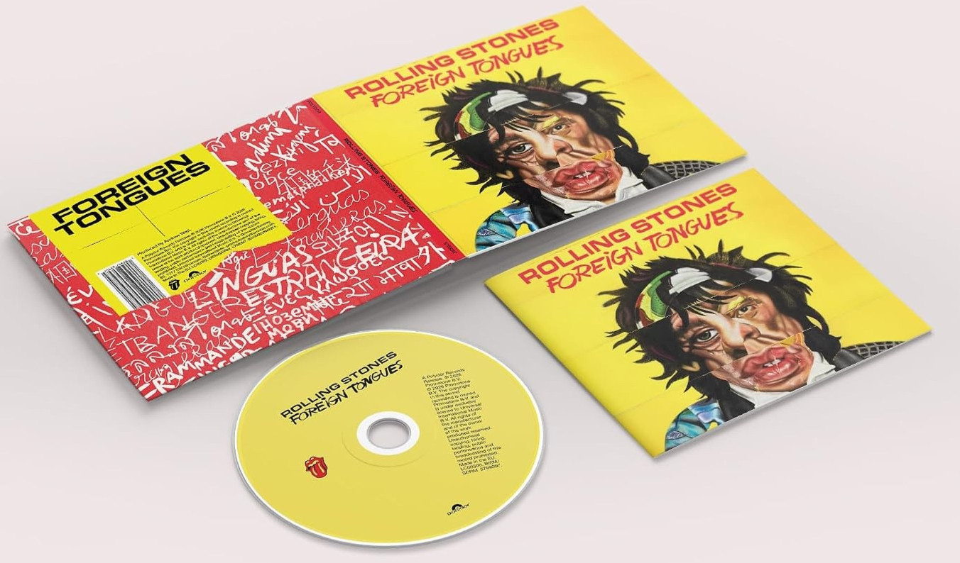 THE ROLLING STONES Foreign Tongues CD + 16 pg lyric booklet.Sealed Ships Today!