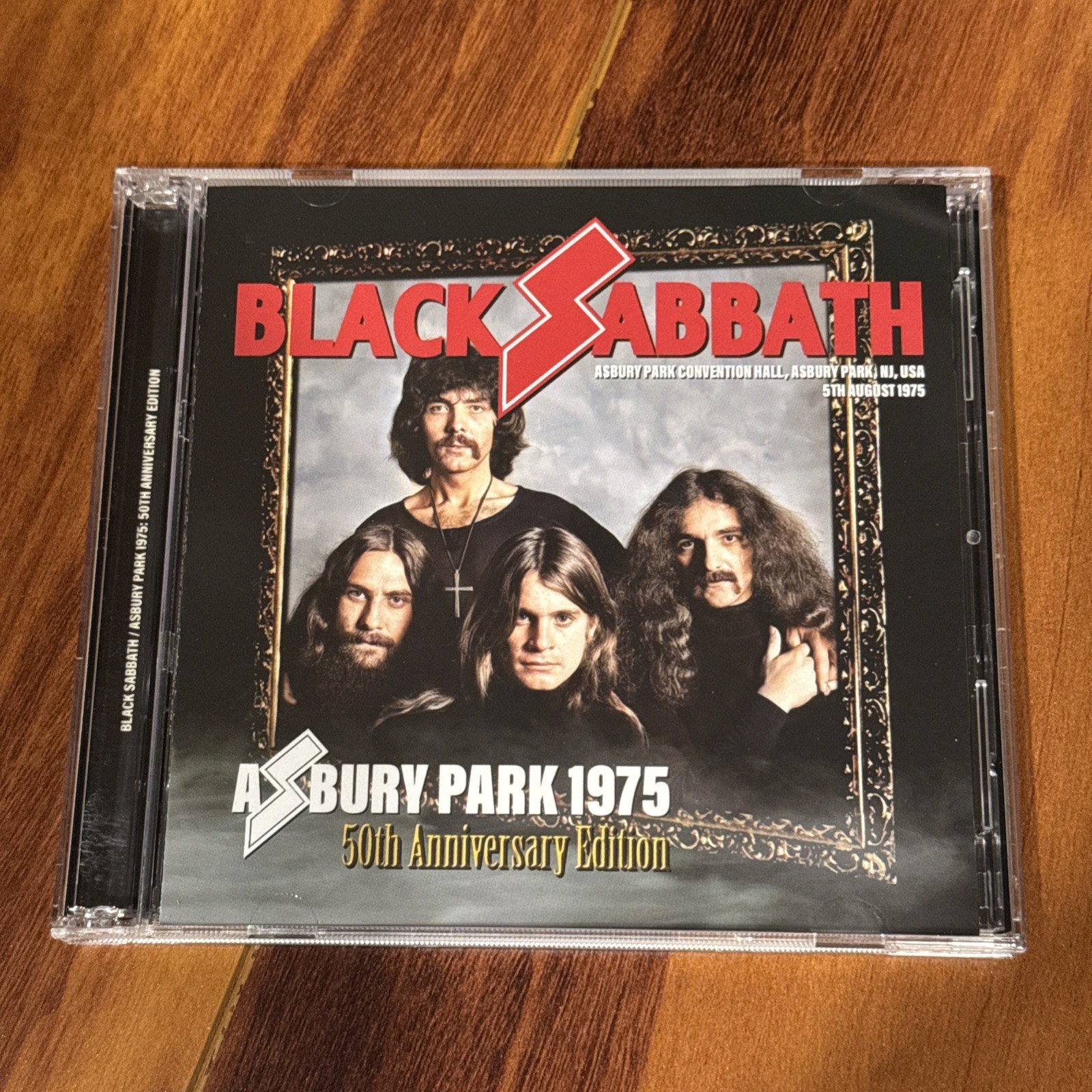 BLACK SABBATH ASBURY PARK 1975 50th Anniversary Edition RARE LIVE 2 CD OZZY NEW!