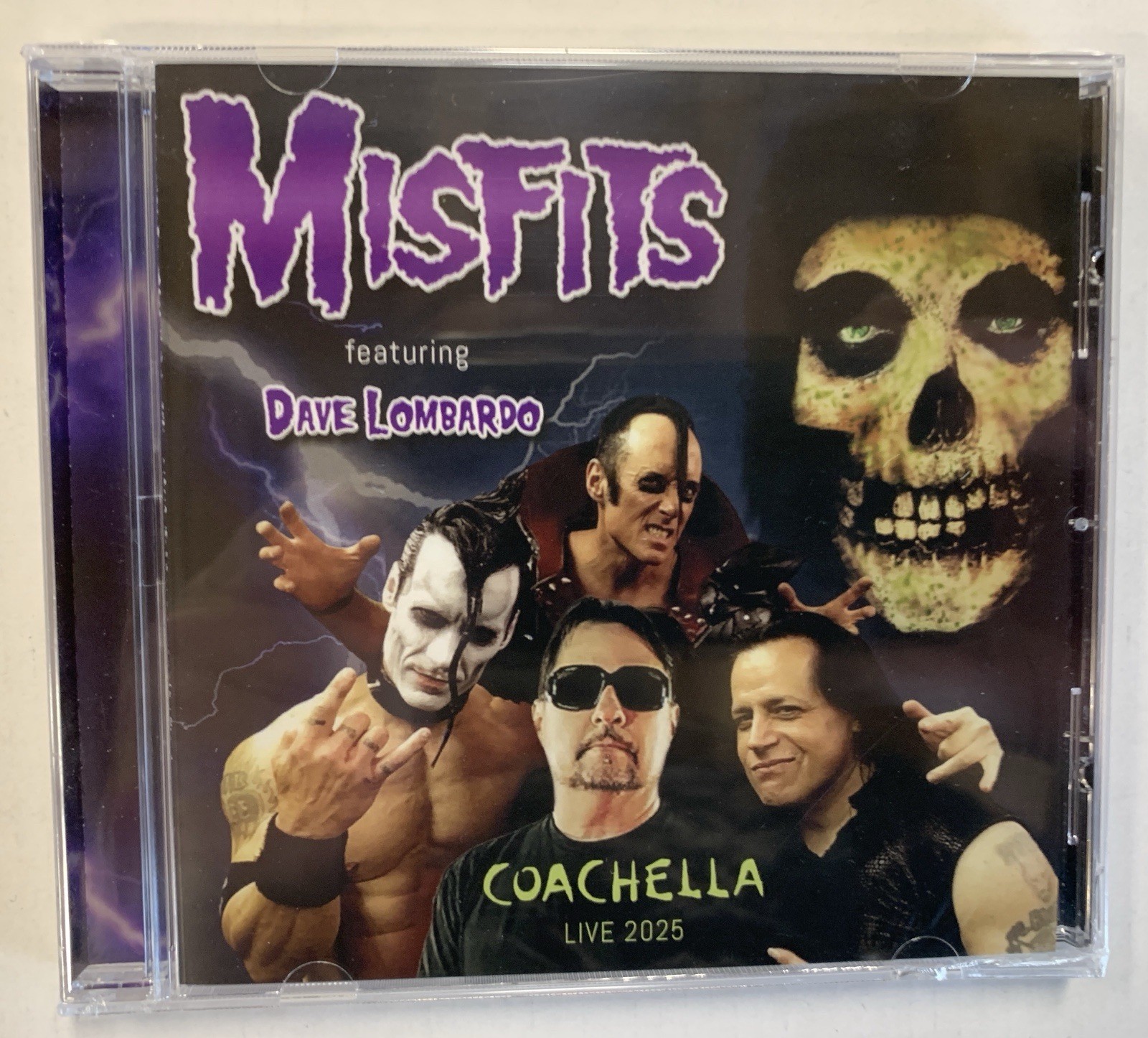 Misfits Featuring Dave Lombardo – Coachella Live 2025 CD Really Wasted Youth