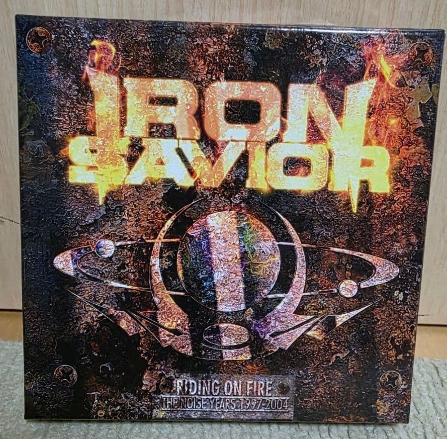 Iron Savior The Noise Years 6CD Box Set German Power Metal Helloween Rare