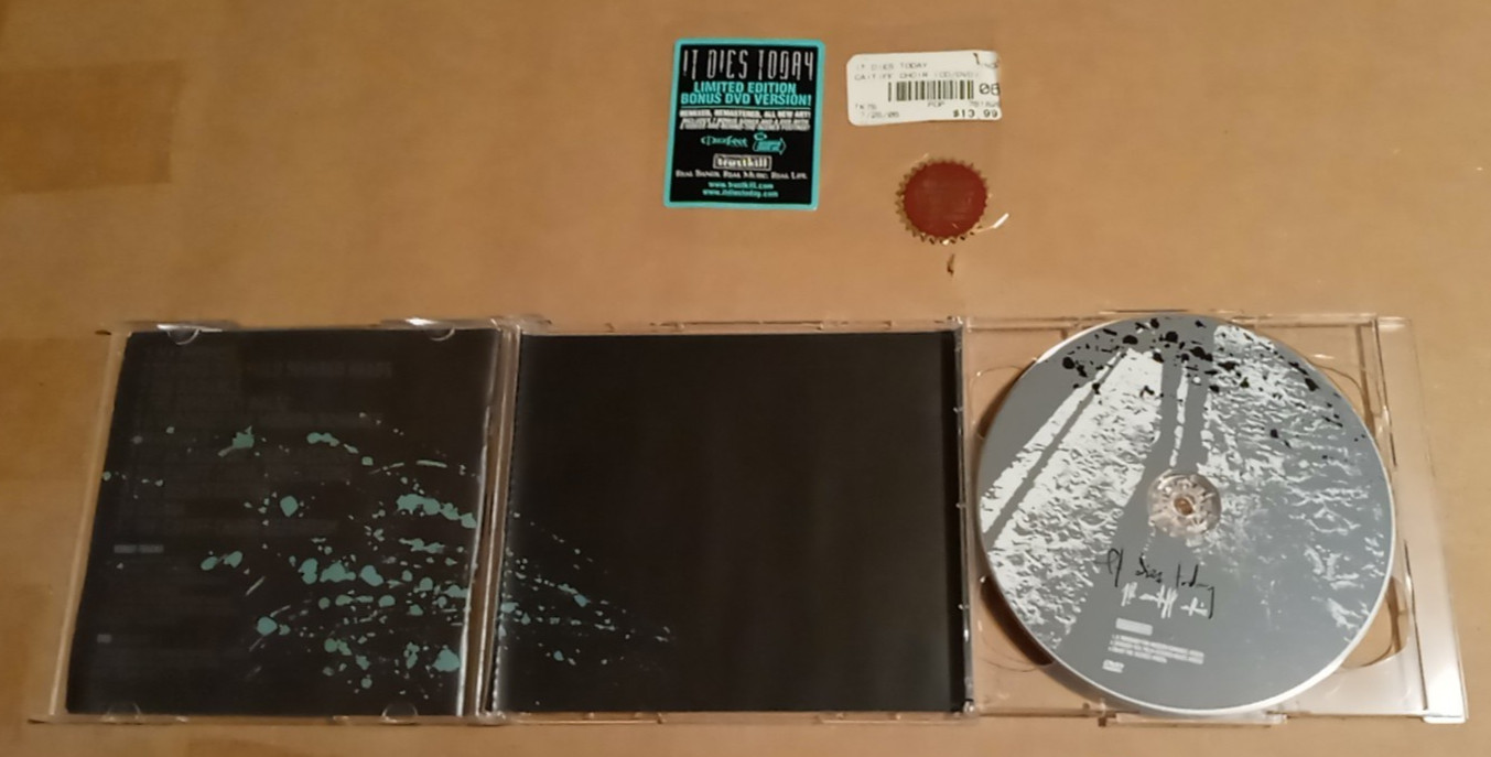 USED ~ It Dies Today: The Caitiff Choir (CD + DVD, 2006)