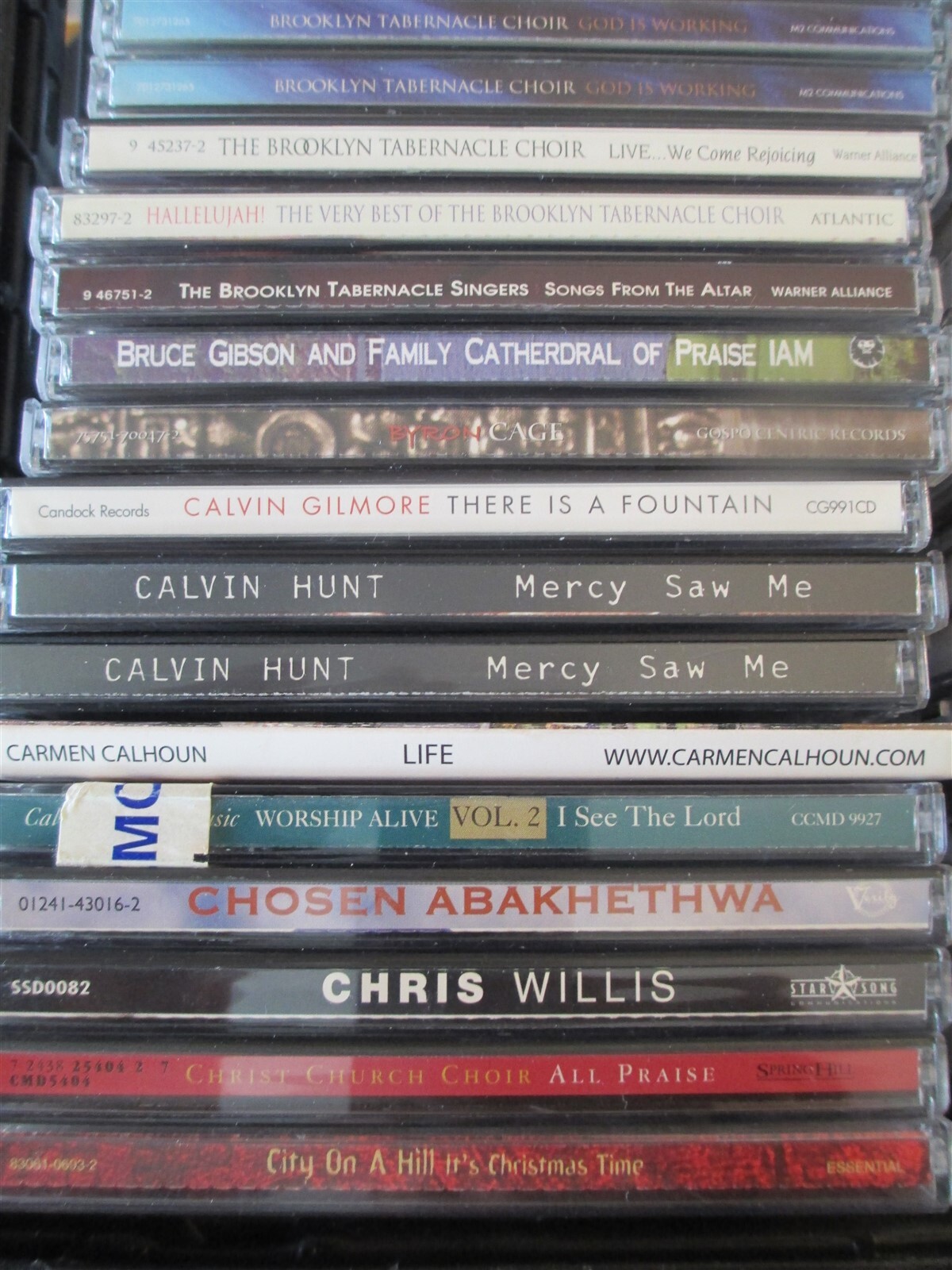 Gospel Christian Contemporary etc cds choice 6 for $18 FS or $3 + flat Shipping