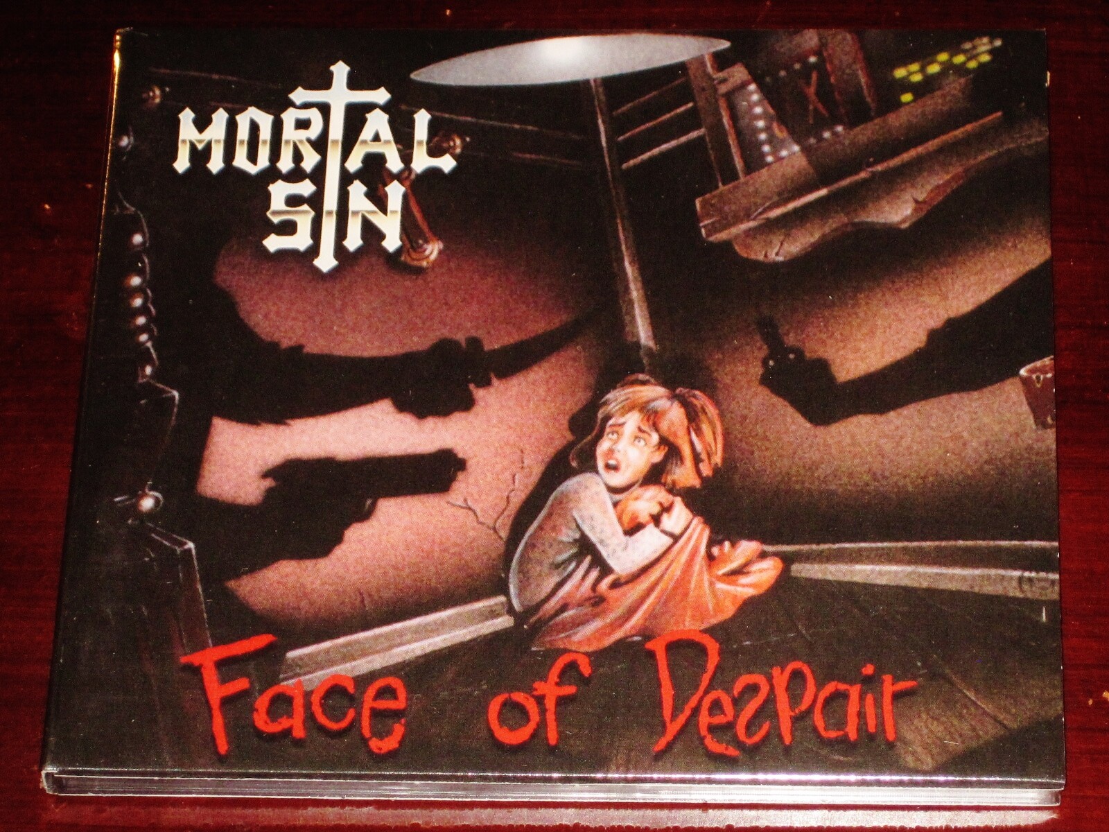 Mortal Sin: Face Of Despair CD 2022 Reissue Dissonance DISS0197CDD Digipak NEW