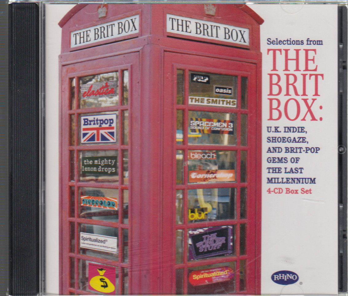 the brit box sampler cd promo the smiths jesus and mary chain new order blur