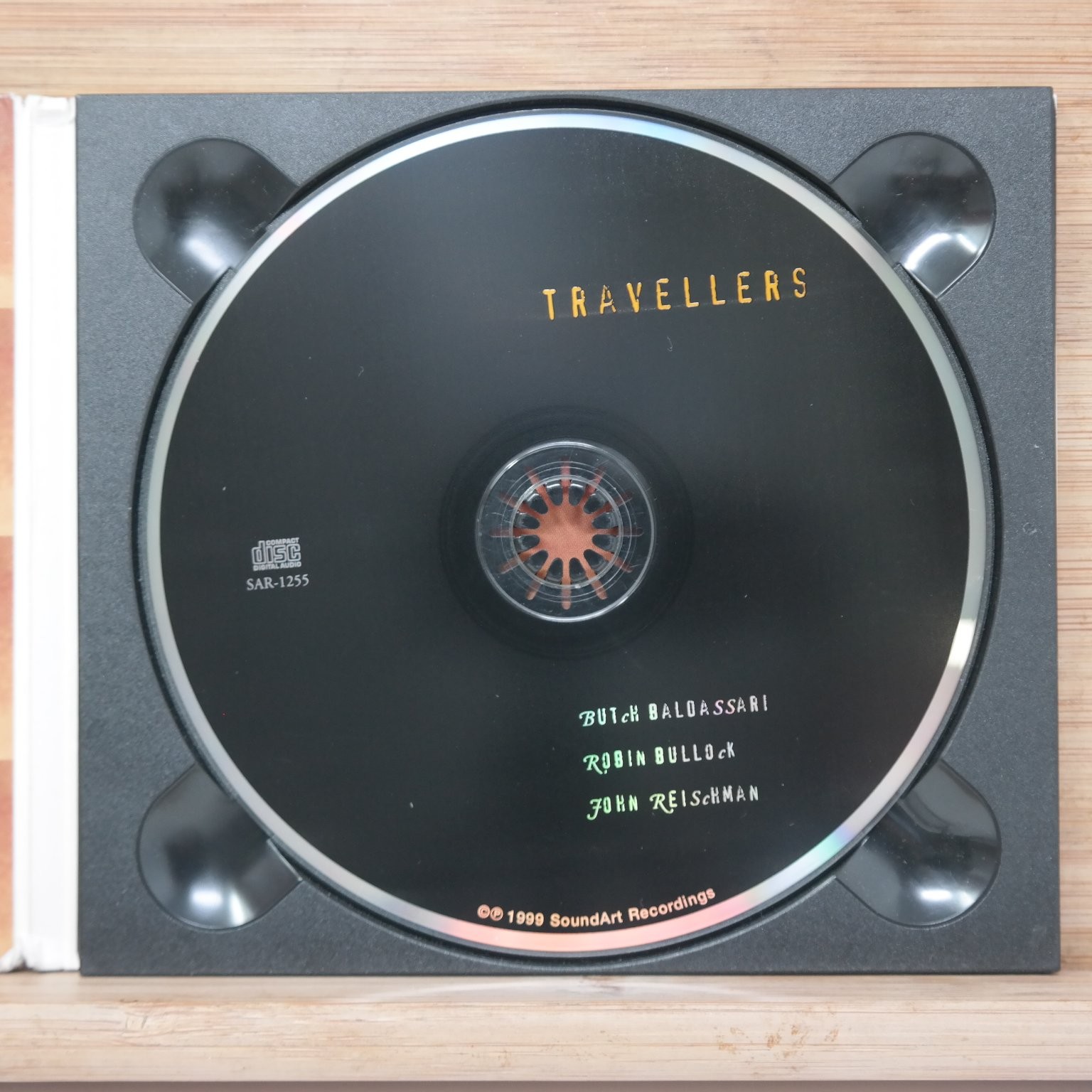 Travellers CD 1999 Acoustic Folk Butch Baldassari Robin Bullock SoundArt
