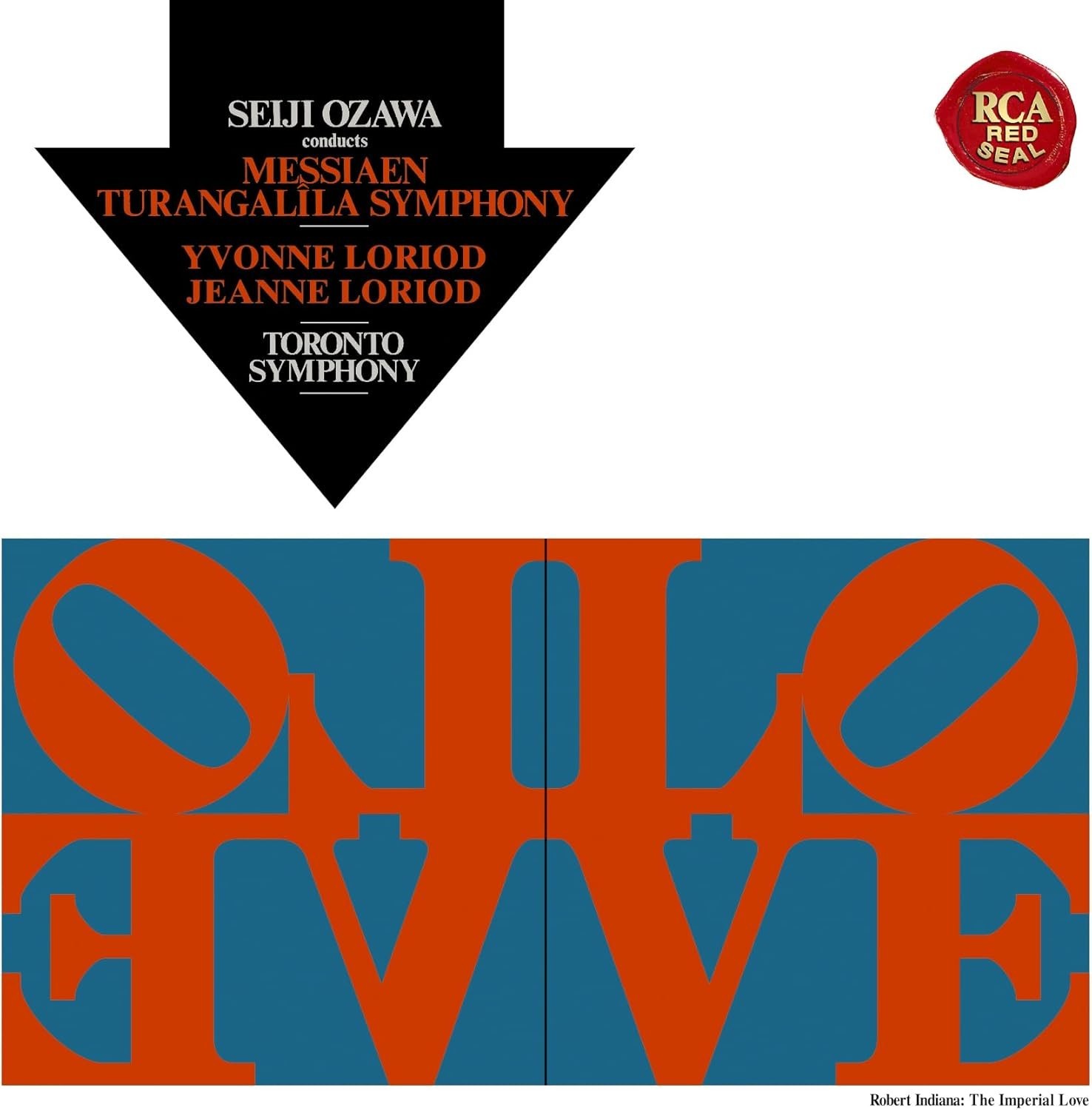 Seiji Ozawa Messiaen Turangalila Symphony SACD Hybrid JAPAN NEW