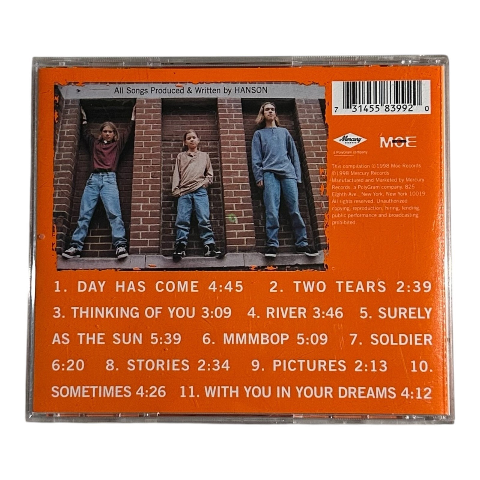 Hanson 3 Car Garage The Indie Recordings 95-96 CD 1998 Mercury