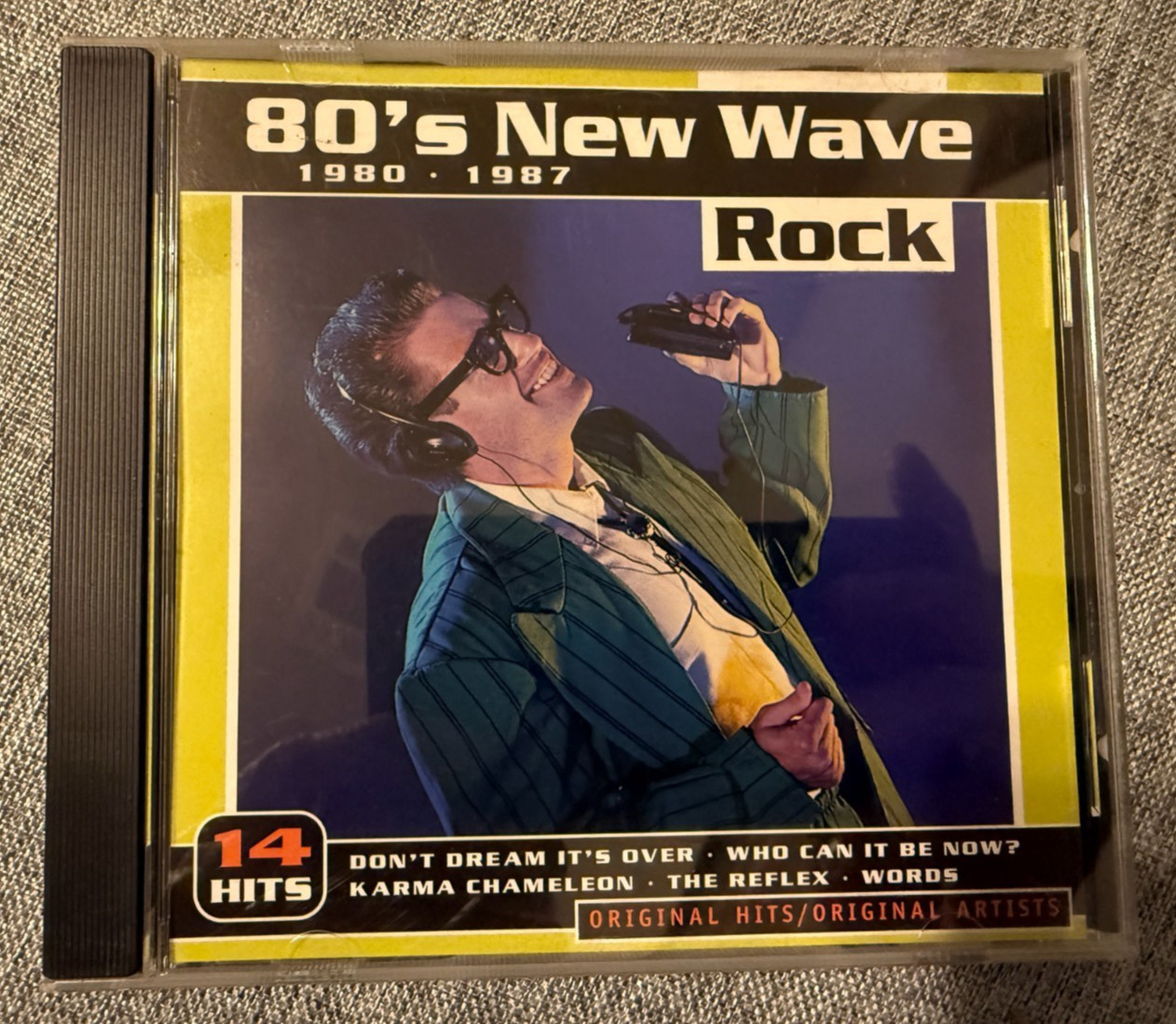 CD: 80’s New Wave Rock 1980-1987 – 14 songs, 60 minutes, Original Artists