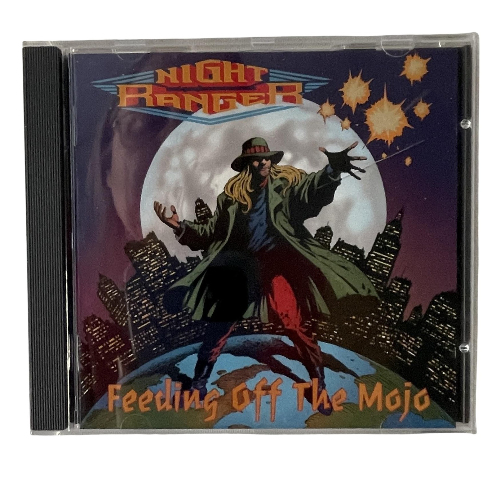 Night Ranger CD Feeding Off The Mojo 1995 Hard Rock Album Drive USA Multicolor