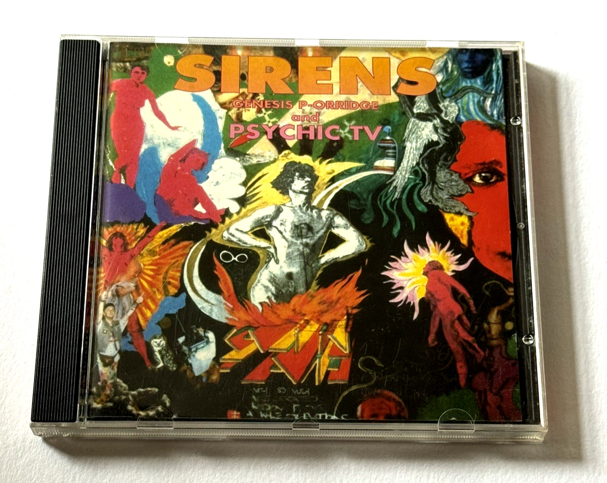 Genesis P-Orridge & Psychic TV – Sirens 1995 CD Very Good Electronic Acid House